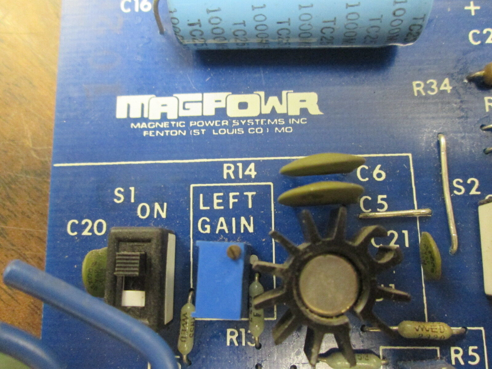 MagPowr Tension Readout Circuit Board 3C91 Used