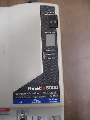 Allen-Bradley Kinetix 6000 Integrated Axis Module 2094-BC01-M01 Ser. A Used