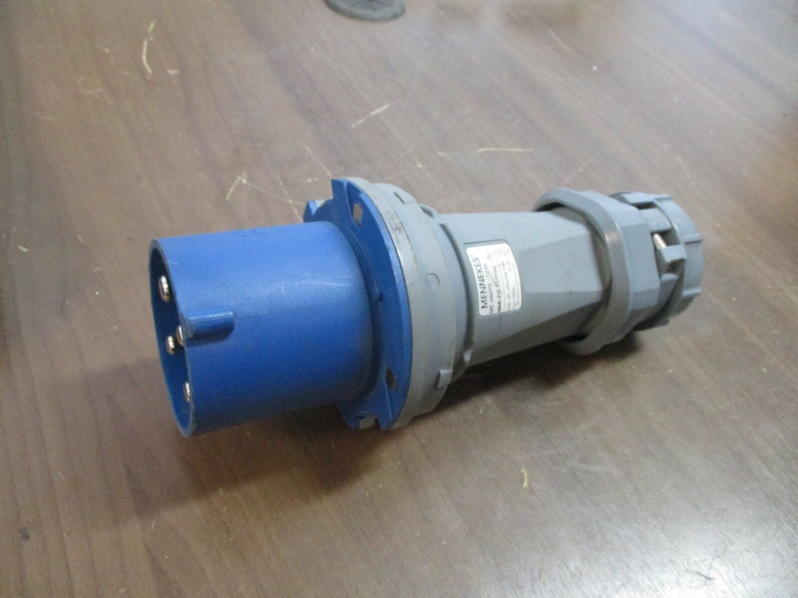 Mennekes Plug ME460P9-1230 60A 250V 4W Used