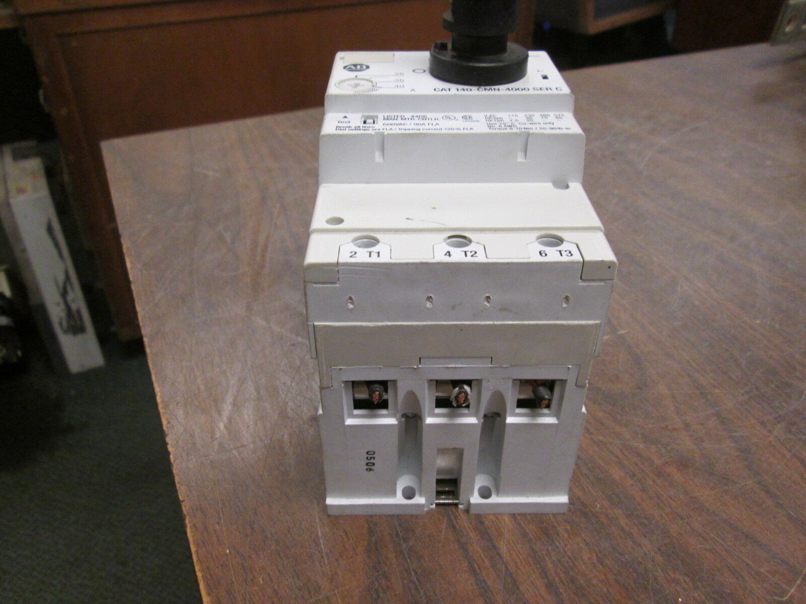 Allen-Bradley Manual Starter 140-CMN-4000 Range: 25-40A 600V Used