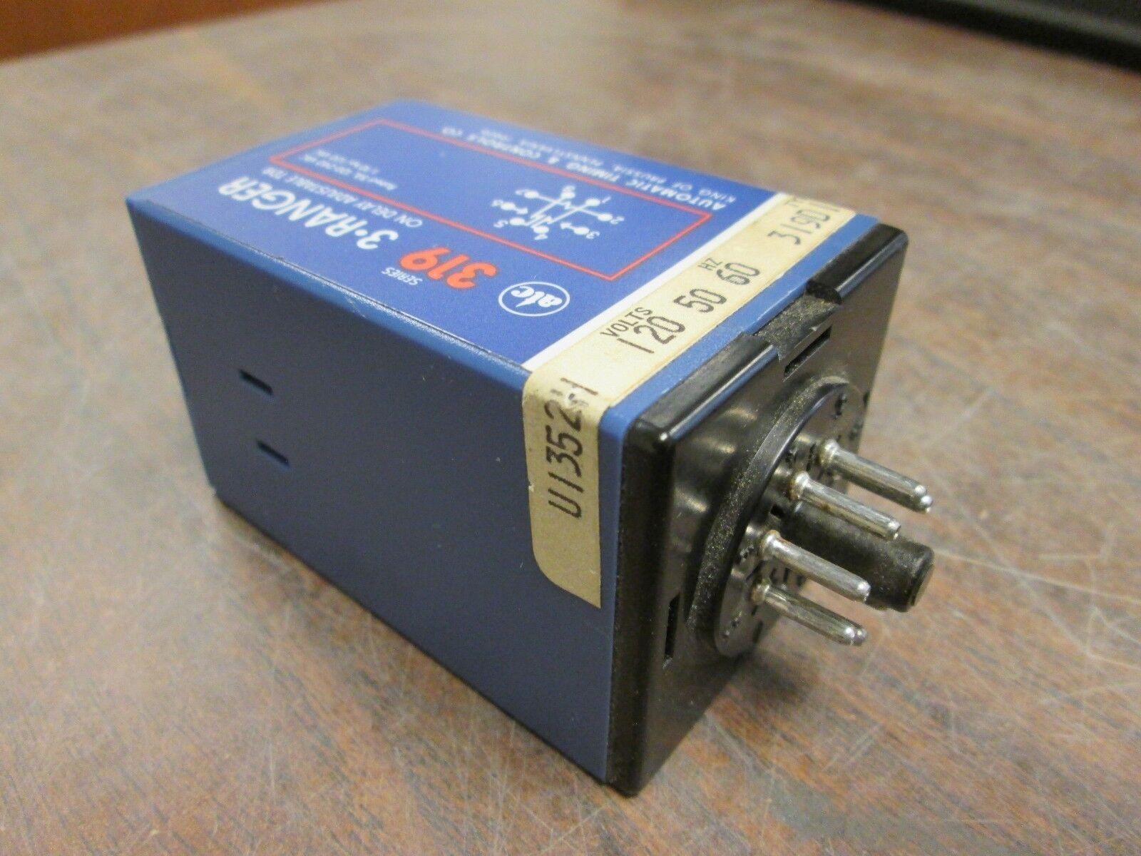 ATC 3-Ranger Time Delay Relay 319D134Q1C 120V 50/60Hz Used