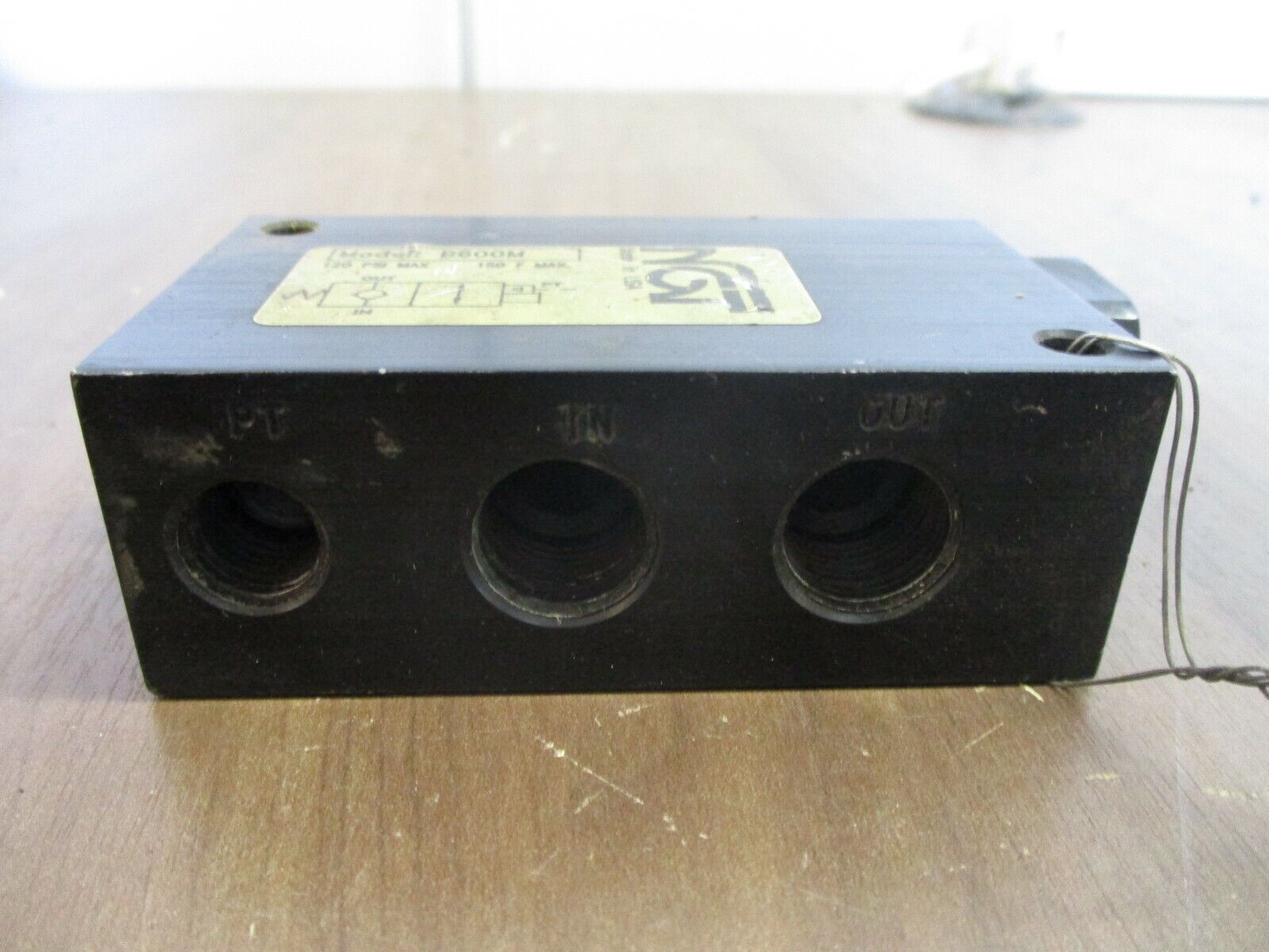 NGT Check Valve B600M 120PSI 150°F Used