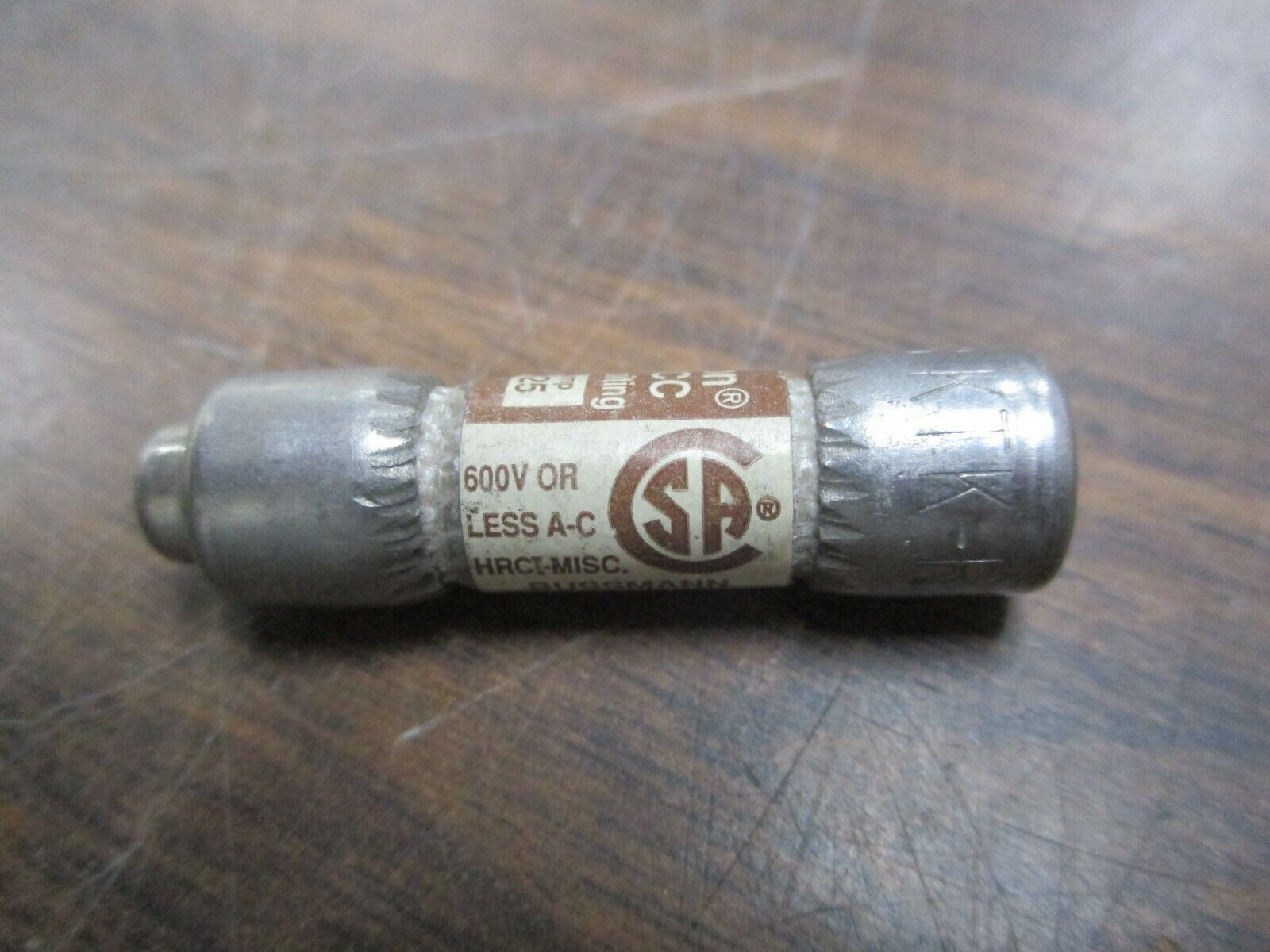Bussmann Limitron Fuse KTK-R-25 25A 600V *Lot of 11* Used