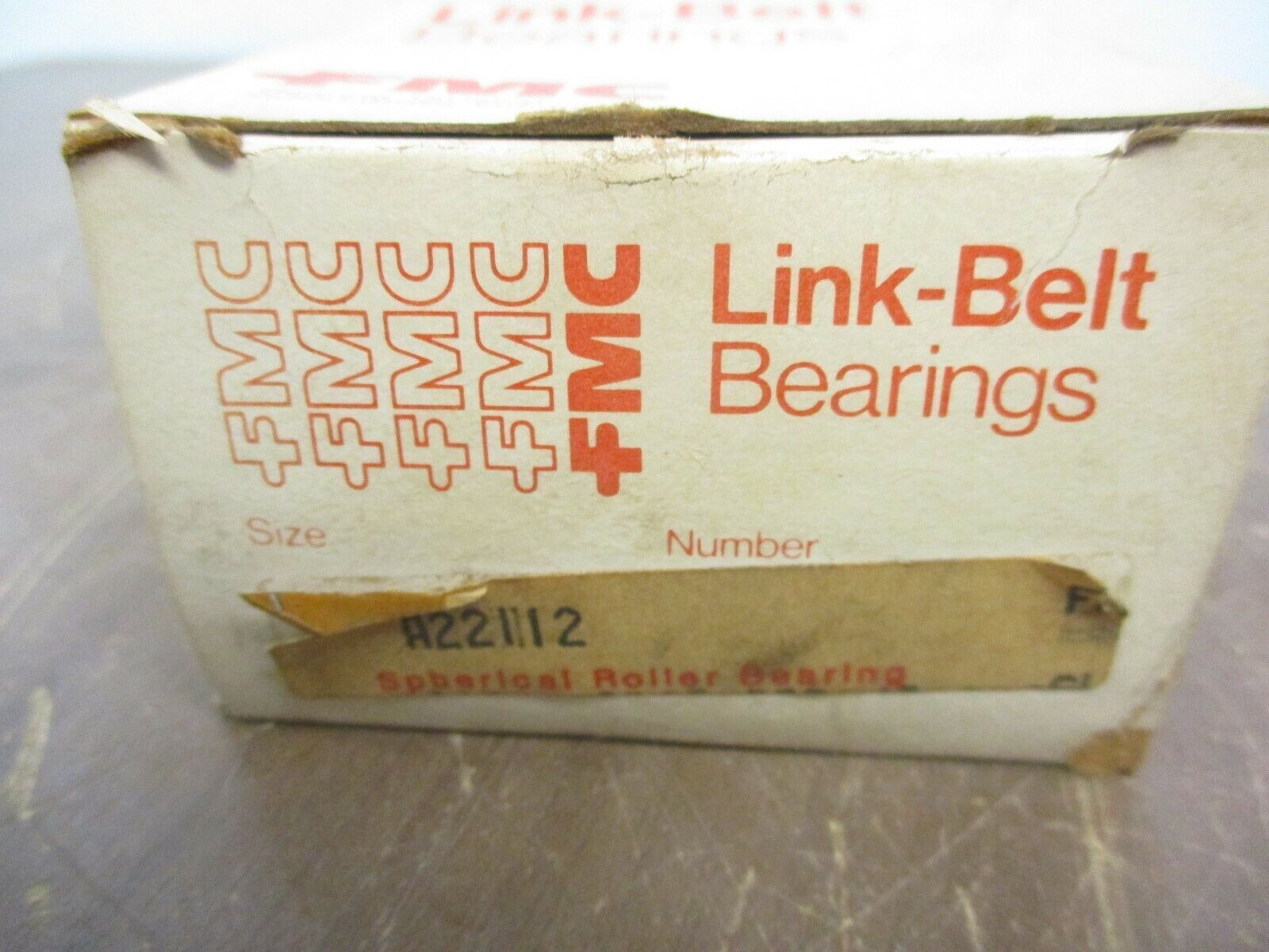Link-Belt Spherical Roller Bearing A22112 New Surplus