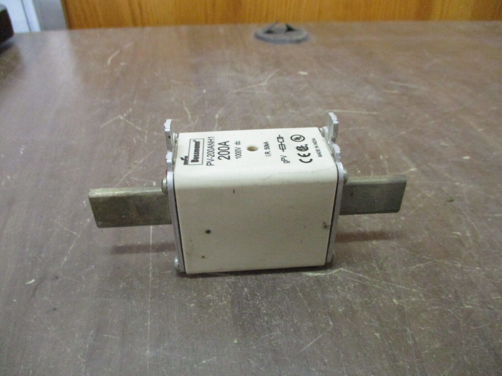 Bussmann Fuse PV-200ANH1 200A 1000VDC 50kA I.R. Used