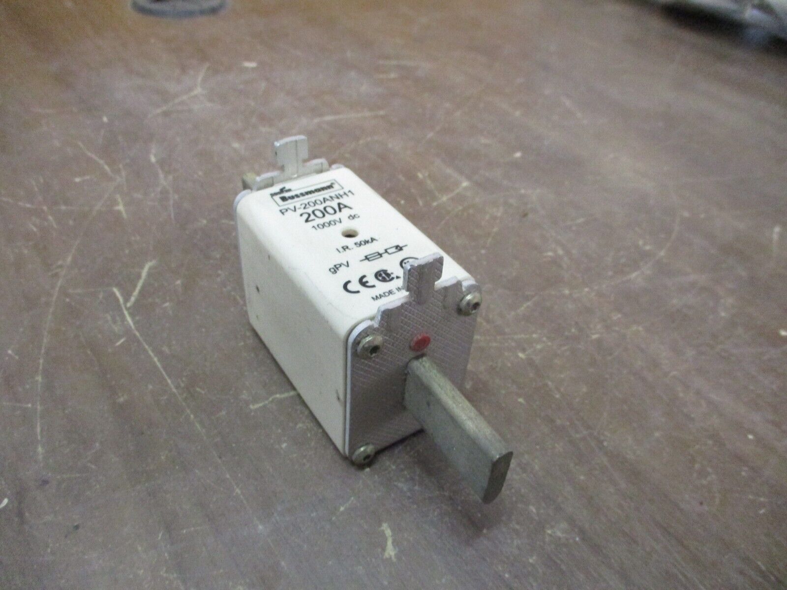 Bussmann Fuse PV-200ANH1 200A 1000VDC 50kA I.R. Used