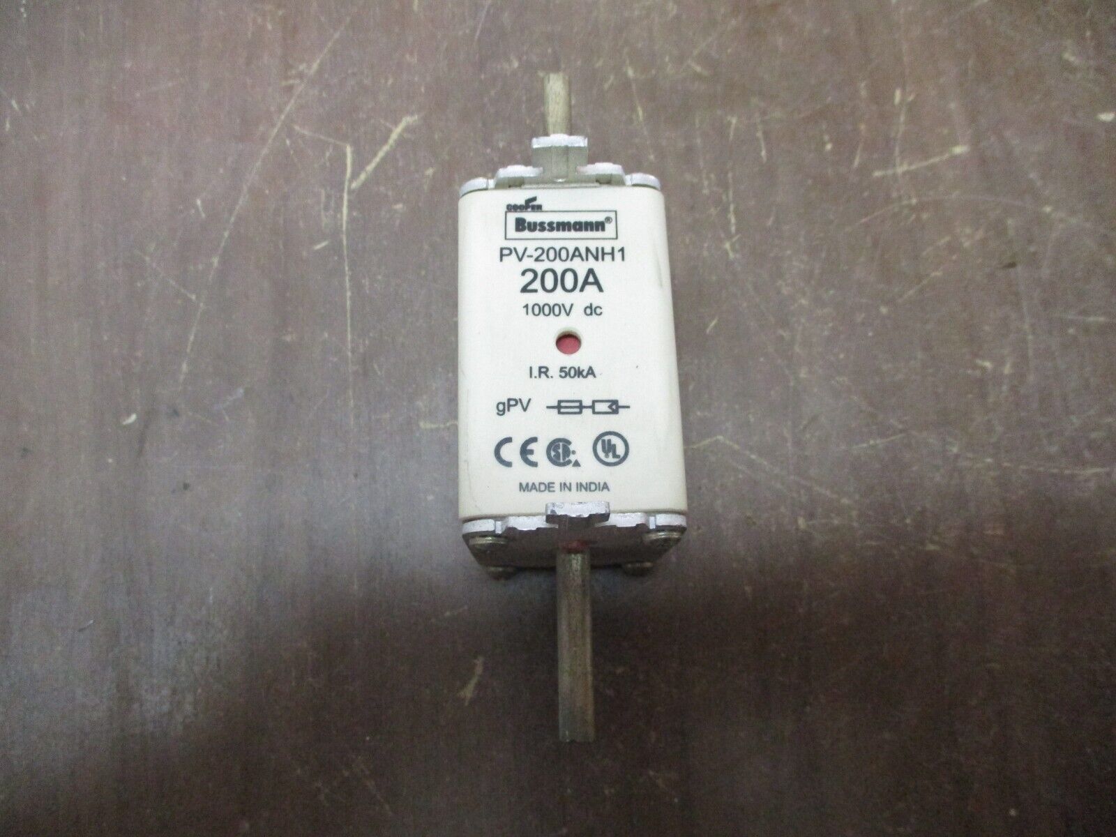 Bussmann Fuse PV-200ANH1 200A 1000VDC 50kA I.R. Used