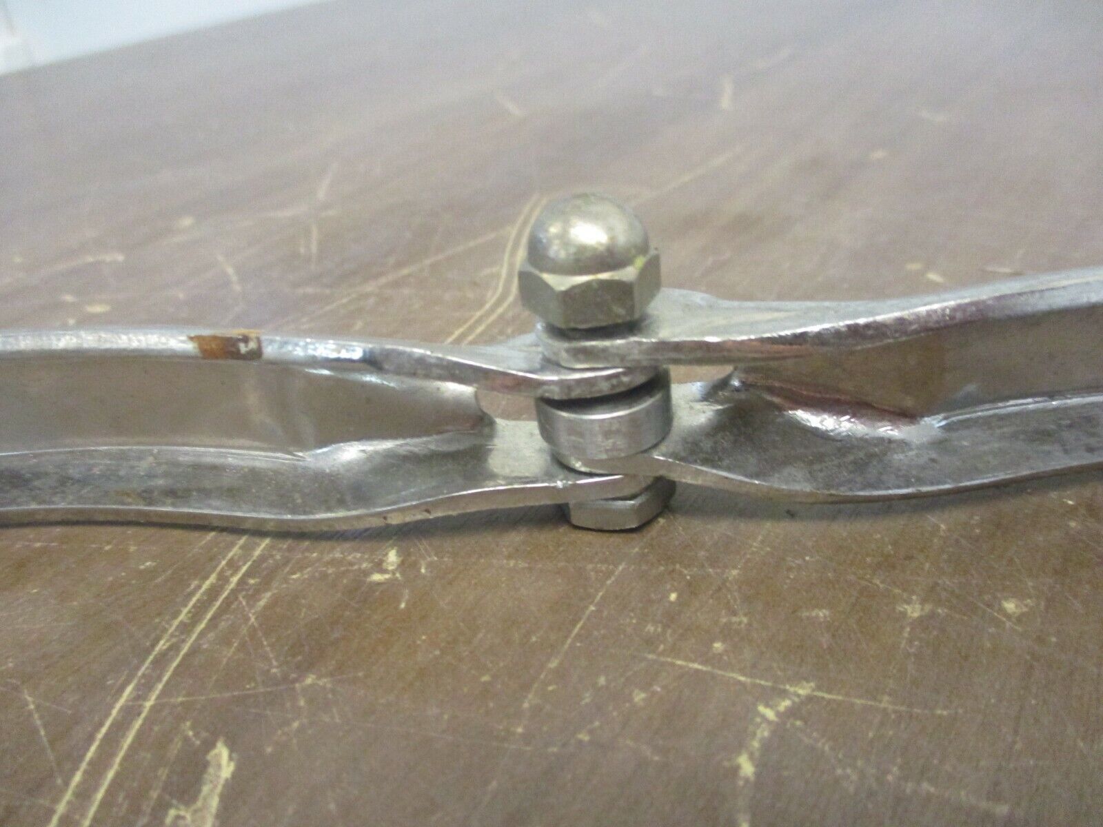Misc. Brand Stainless Steel Sanitary Clamp Size: 6.5" Used