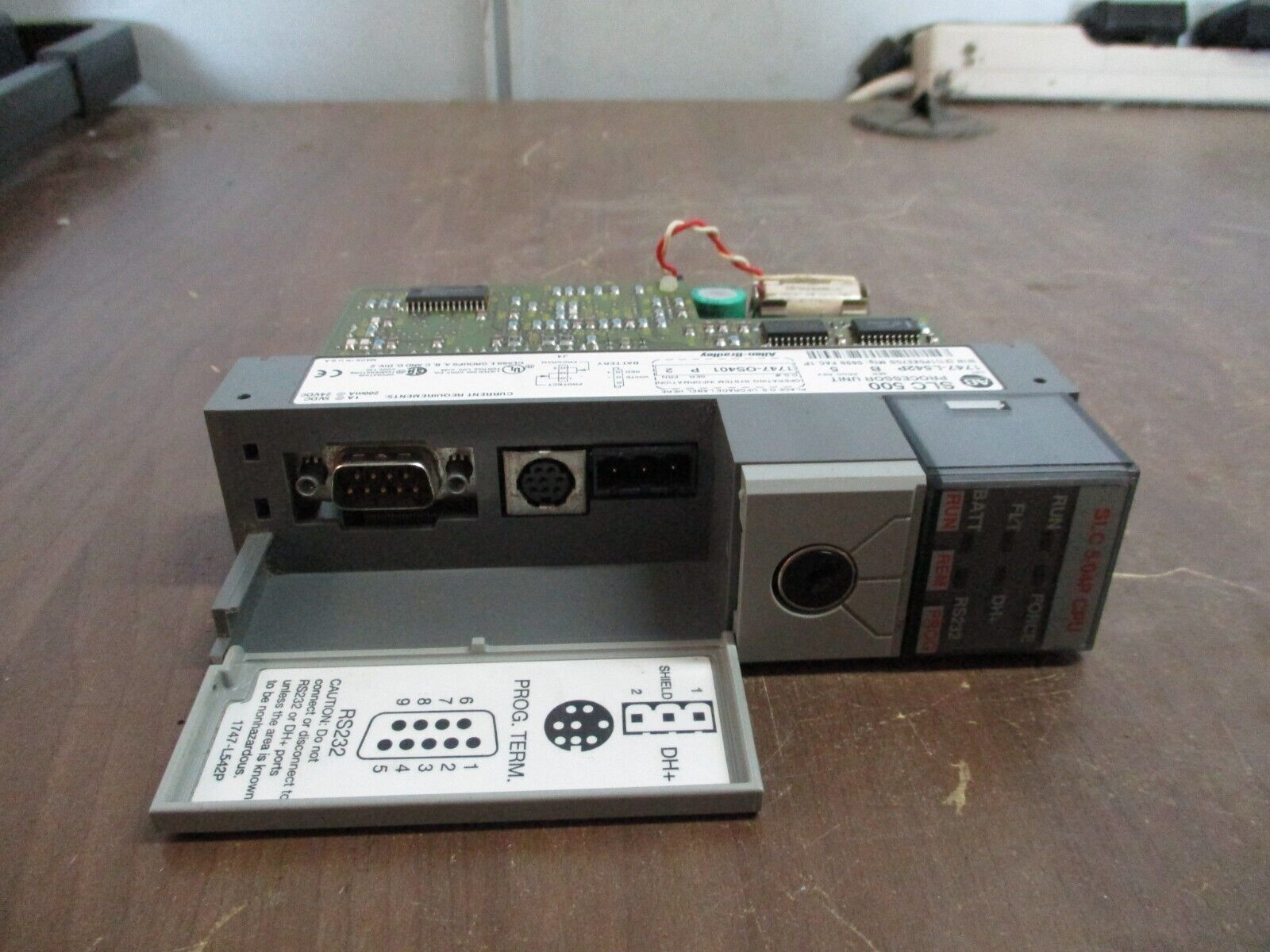 Allen-Bradley SLC 500 Processor Unit 1747-L542P Ser. B Rev. 5 Used