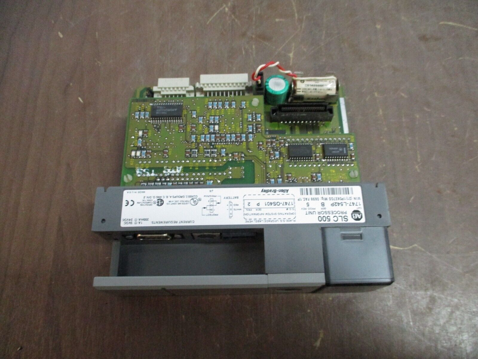 Allen-Bradley SLC 500 Processor Unit 1747-L542P Ser. B Rev. 5 Used