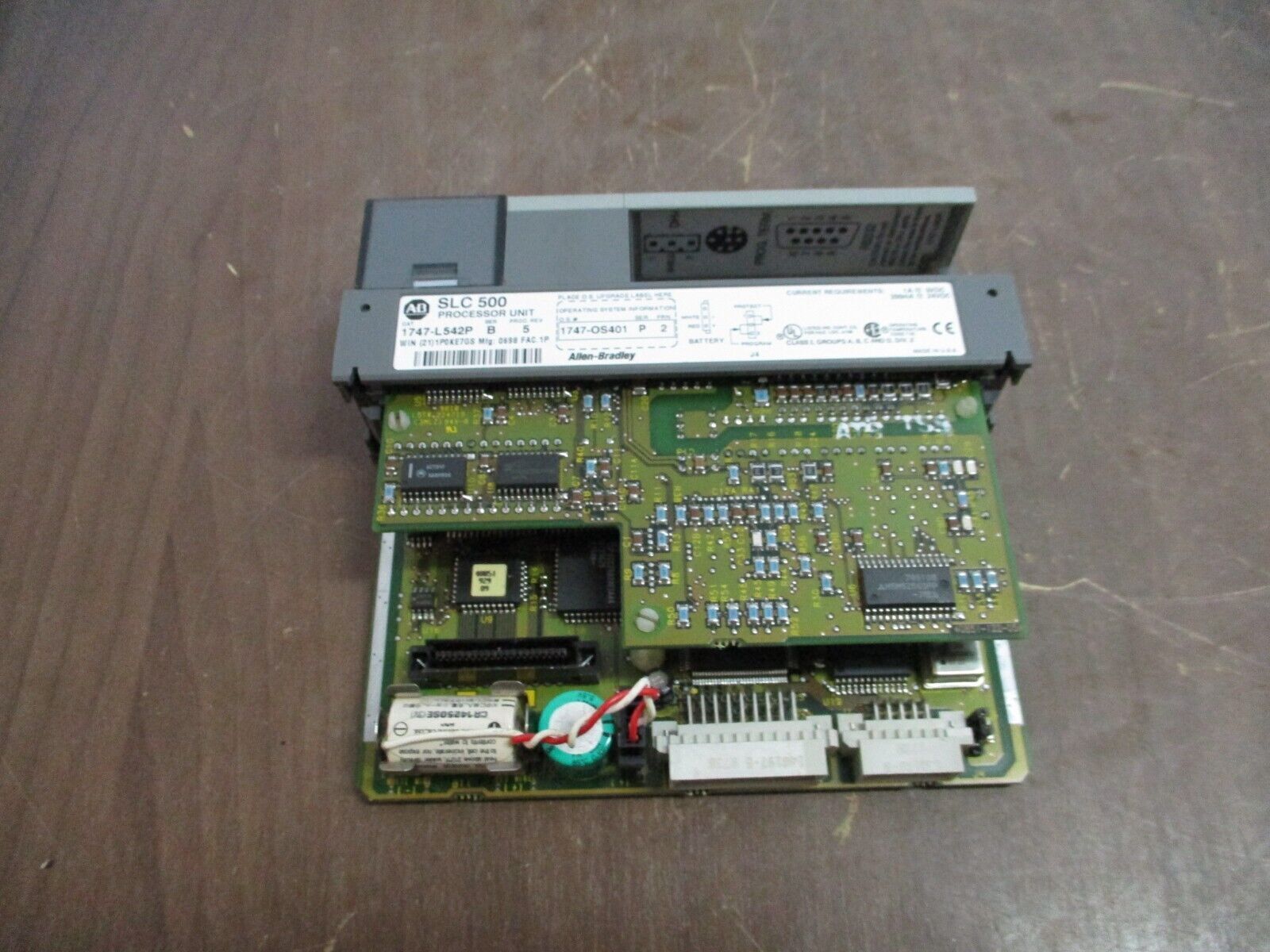 Allen-Bradley SLC 500 Processor Unit 1747-L542P Ser. B Rev. 5 Used