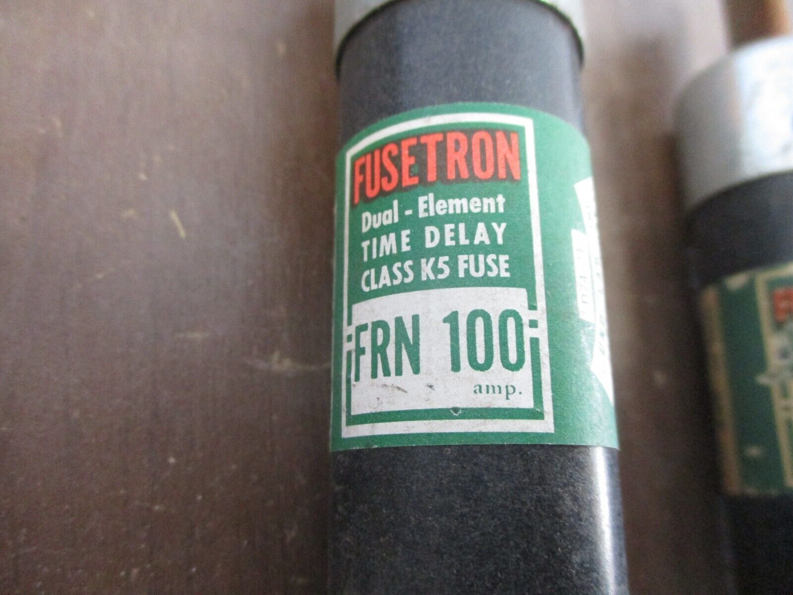 Bussmann Fusetron Fuse FRN 100 100A 250V *Lot of 2* Used