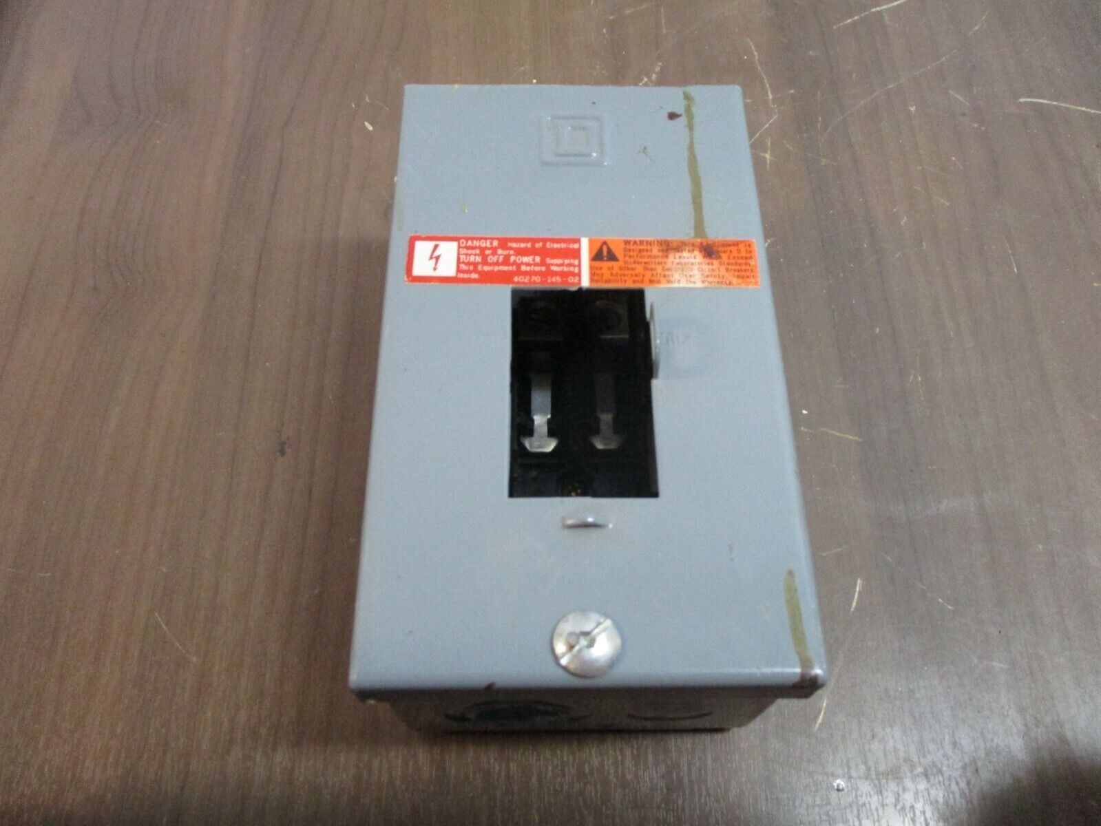Square D QO Load Center QO2L30S Ser. G1 30A 120/240V 2-Space *Lot of 2* Used