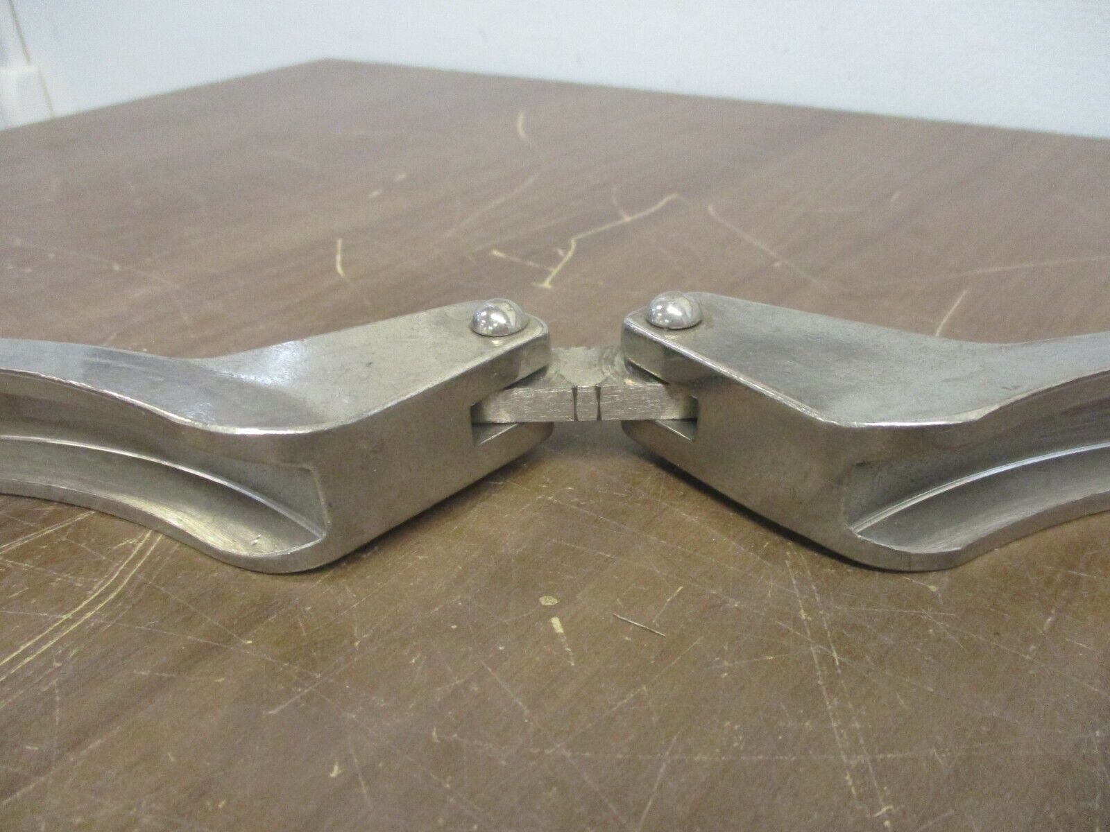 Misc. Brand Stainless Steel Sanitary Clamp Size: 8" Used