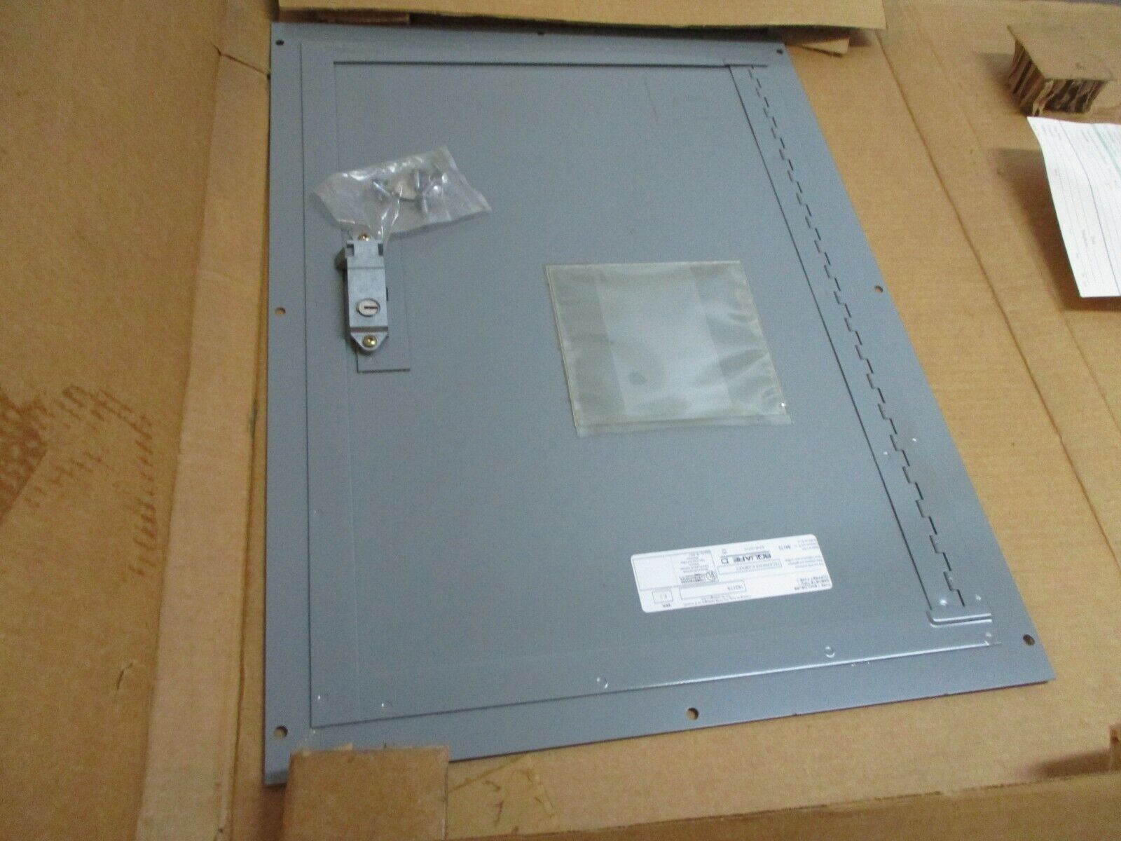 Square D Telephone Cabinet Box Cover 1824TS Ser. 3 For 24x18" Box New Surplus