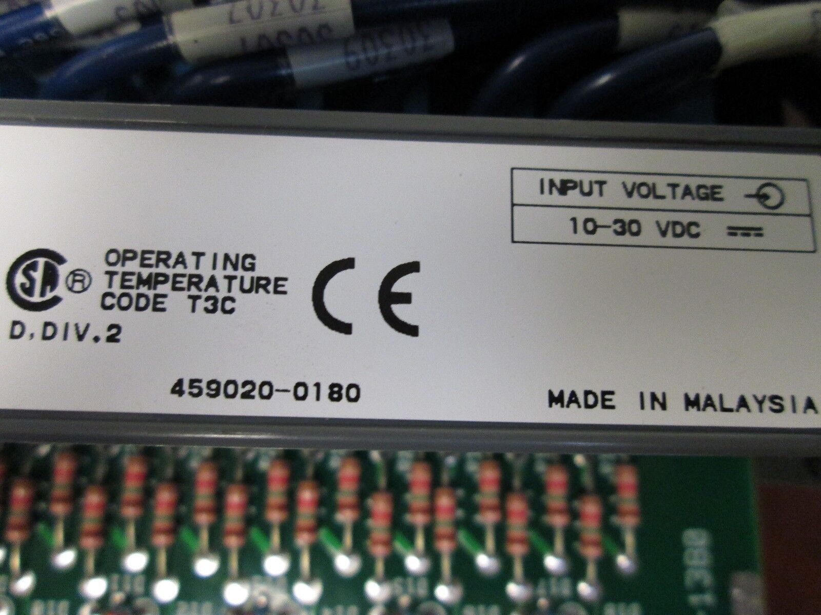 Allen-Bradley SLC 500 Input Module 1746-IB16 Series C 10-30 VDC Used