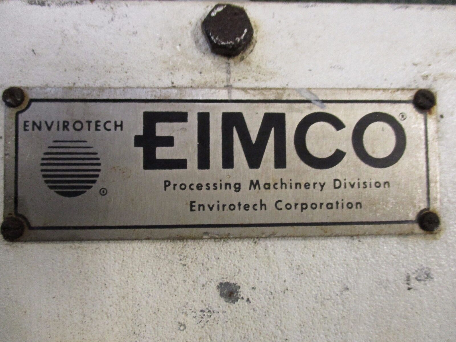 Eimco Explosion Proof Control Box w/ Button L22396D26 115V 1Ph 60Hz Used