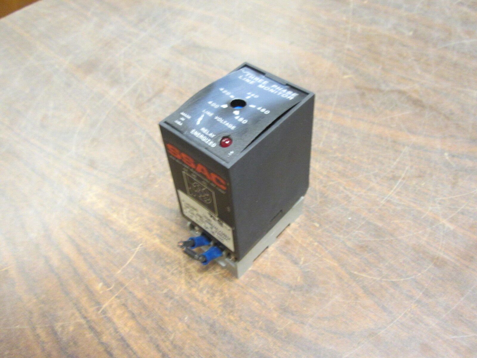 SSAC 3-Phase Monitor PLM9405 400-480VAC 60Hz Used