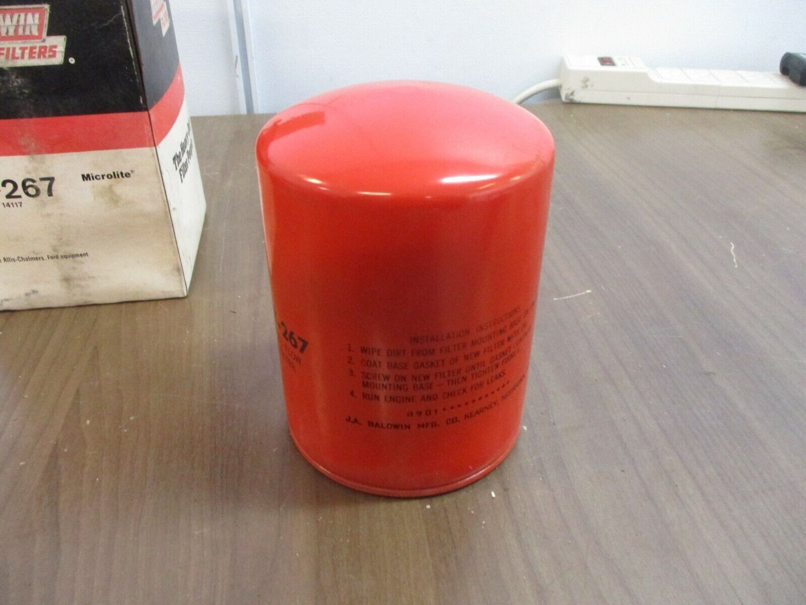 Baldwin Microlite Oil Filter BT-267 New Surplus