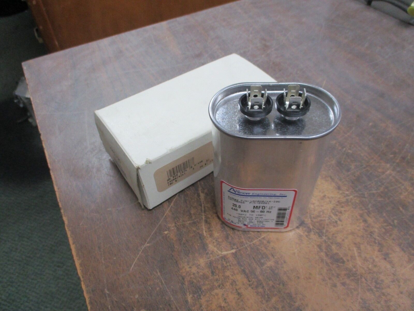 Am-Rad Run Capacitor VA2000/44-206 440V 50-60Hz New Surplus