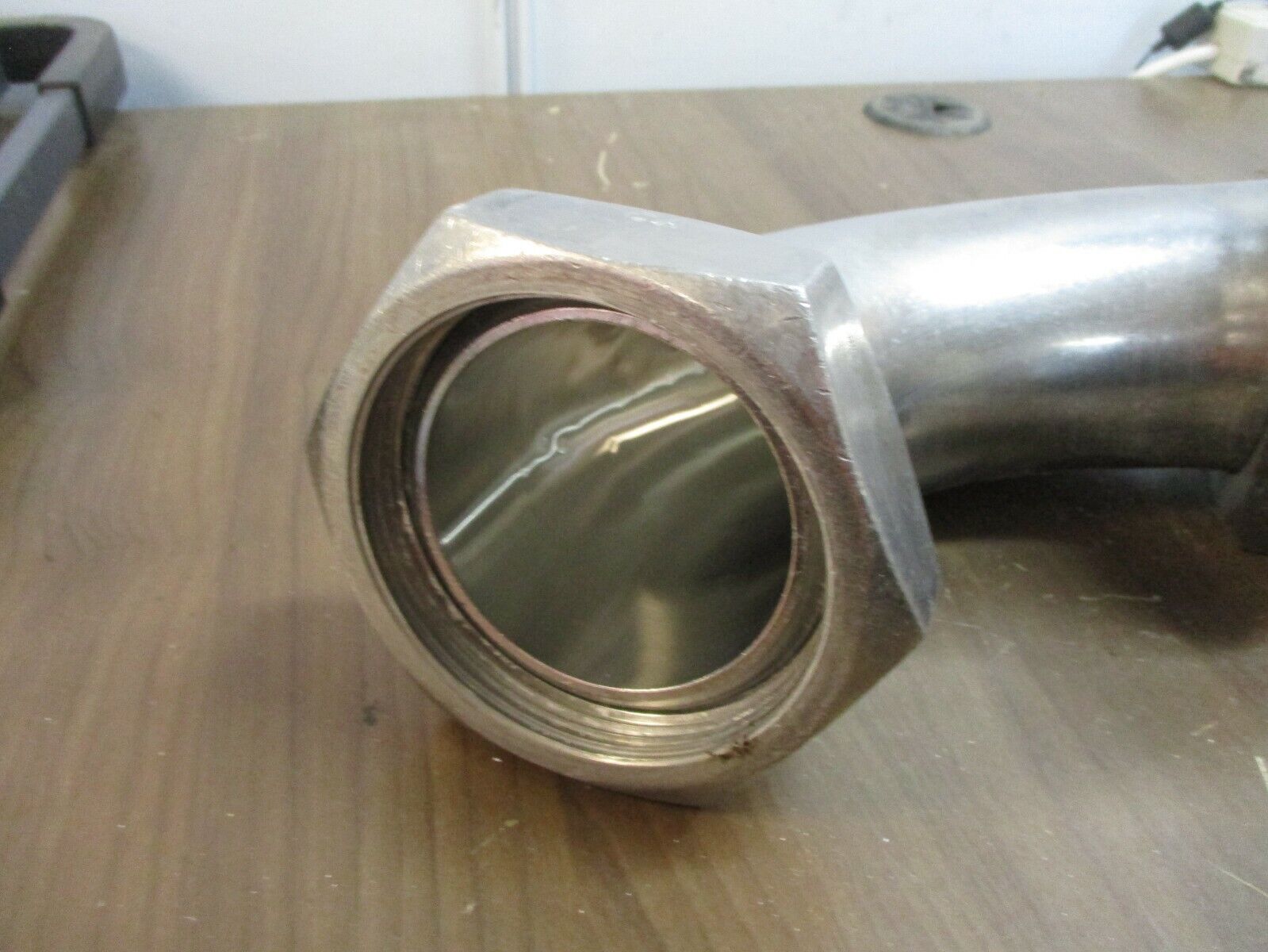 Misc. Brand Stainless Steel 90° Elbow Size: 3" Used