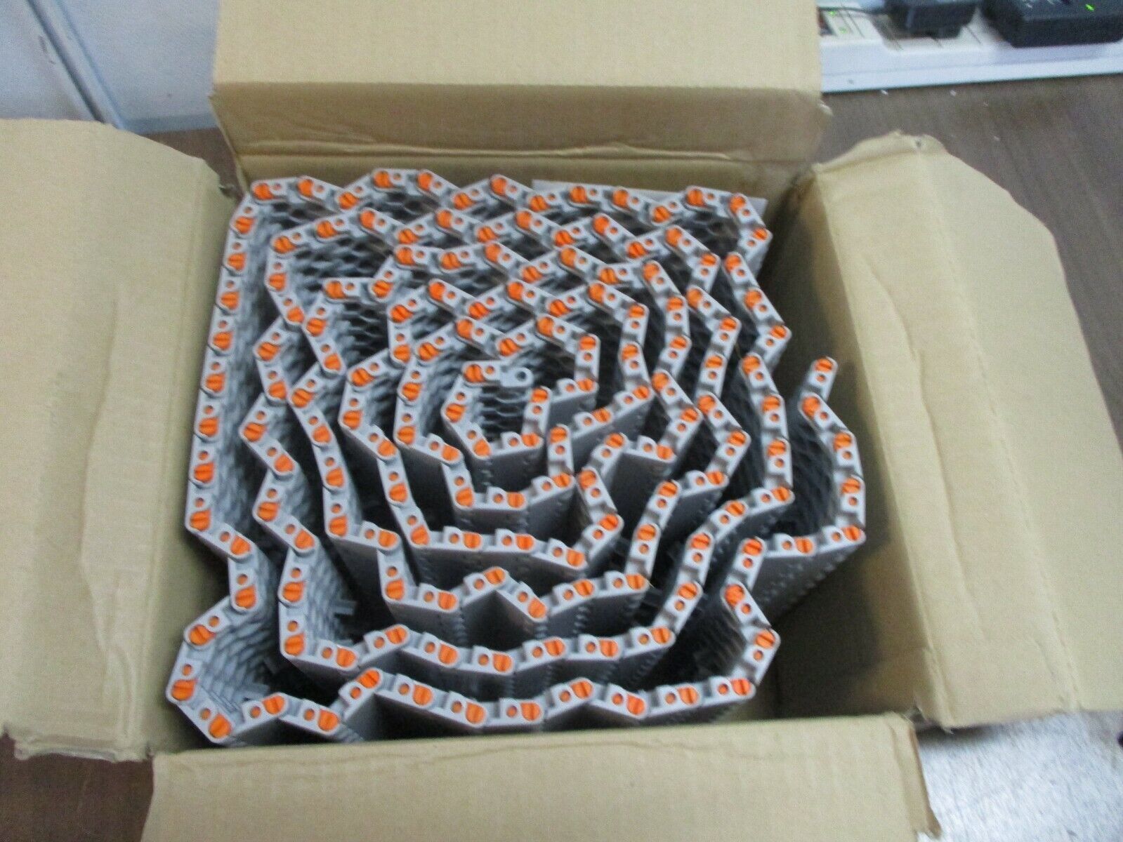System Plast Plastic Modular Conveyor Belt NGG2190-K600FTP2 Length: 10ft