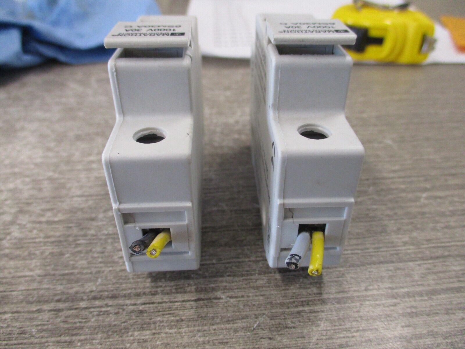 Marathon Fuse Holder 6SM30A C 30A 1000V 1P *Lot of 2* Used