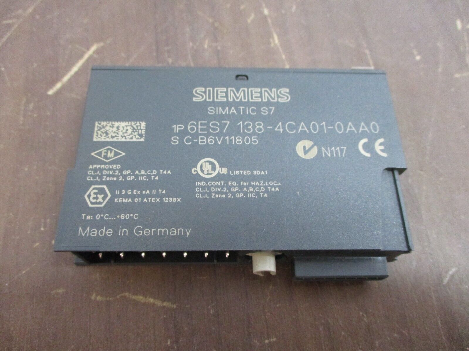 Siemens Simatic S7 Power Module 6ES7 138-4CA01-0AA0 Used