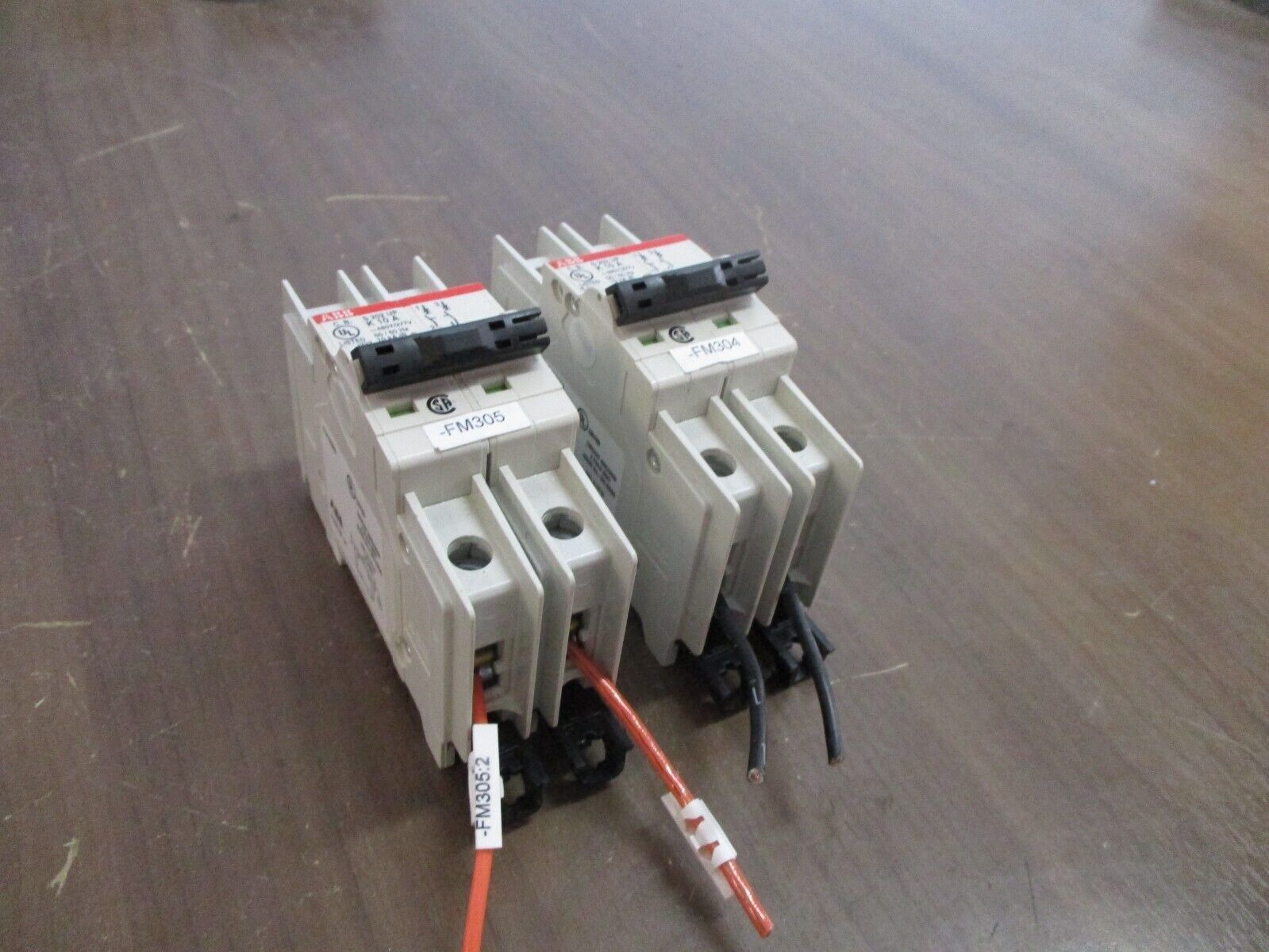 ABB Circuit Breaker S 202 UP K10A 10A 480Y/277V 2P *Lot of 2* Used