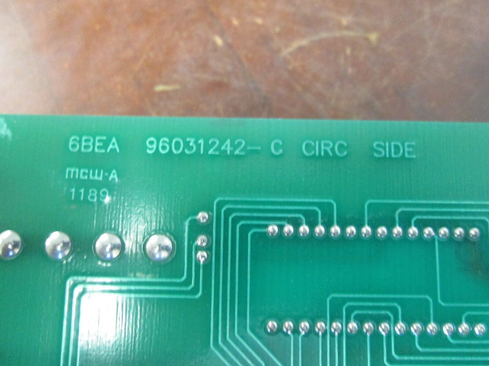 Autocon Control Board 6BEA 96031242-C Used