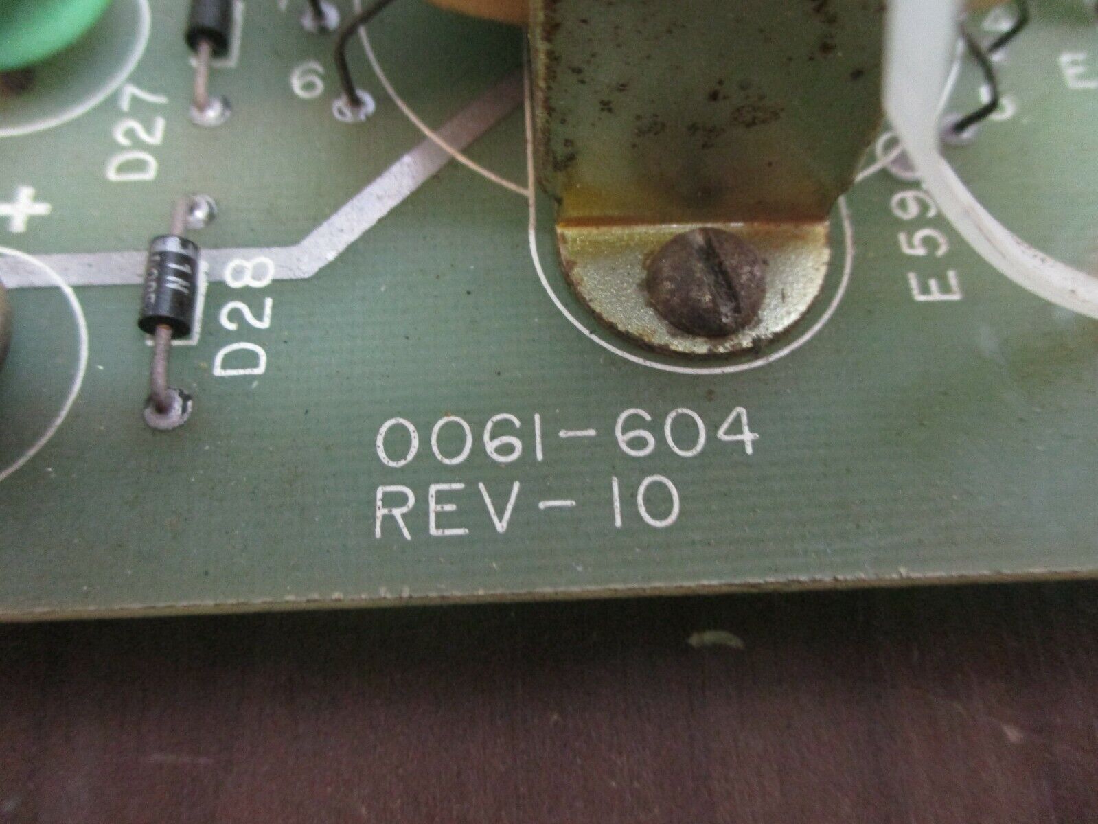 Westinghouse Starter Board 0061-604 Rev. 10 Used