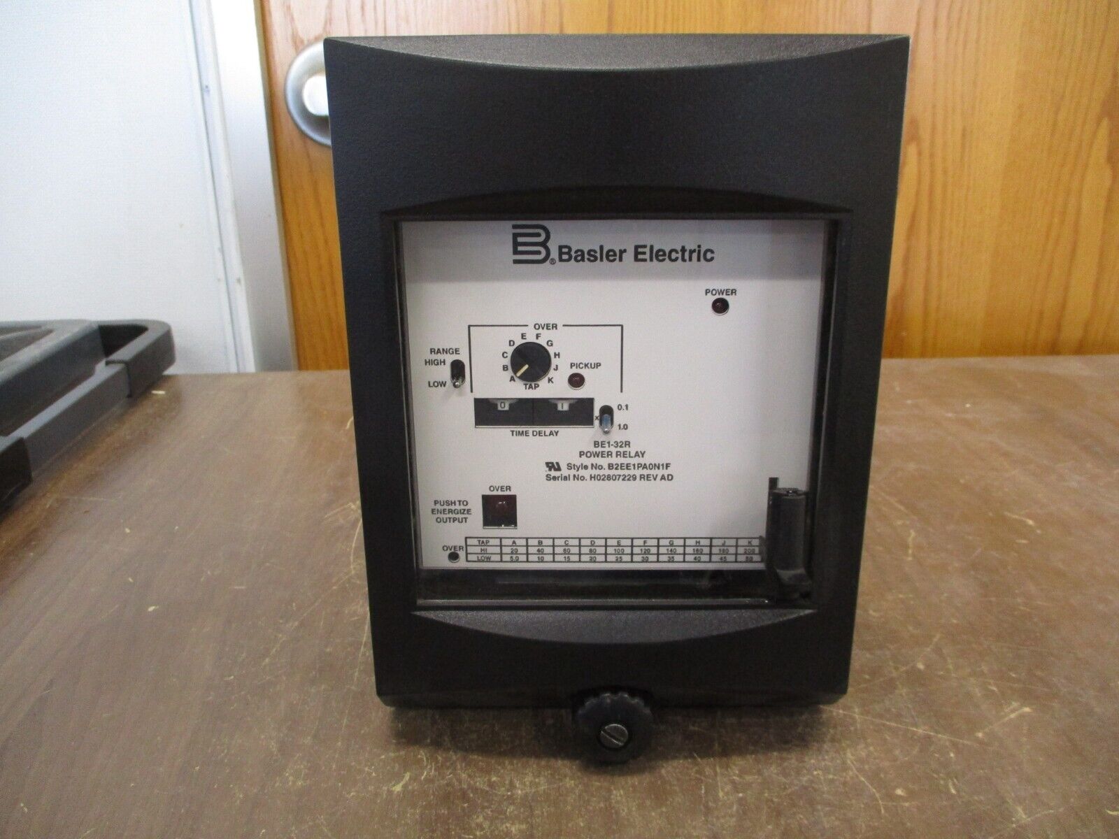 Basler Electric BE1-32R Power Relay B2EE1PA0N1F Rev. AD Used