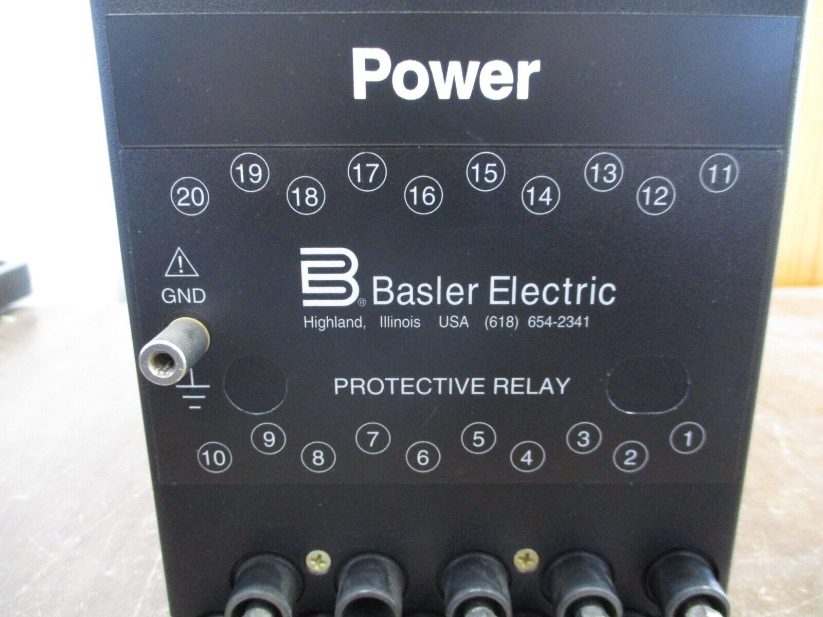 Basler Electric BE1-32R Power Relay B2EE1PA0N1F Rev. AD Used