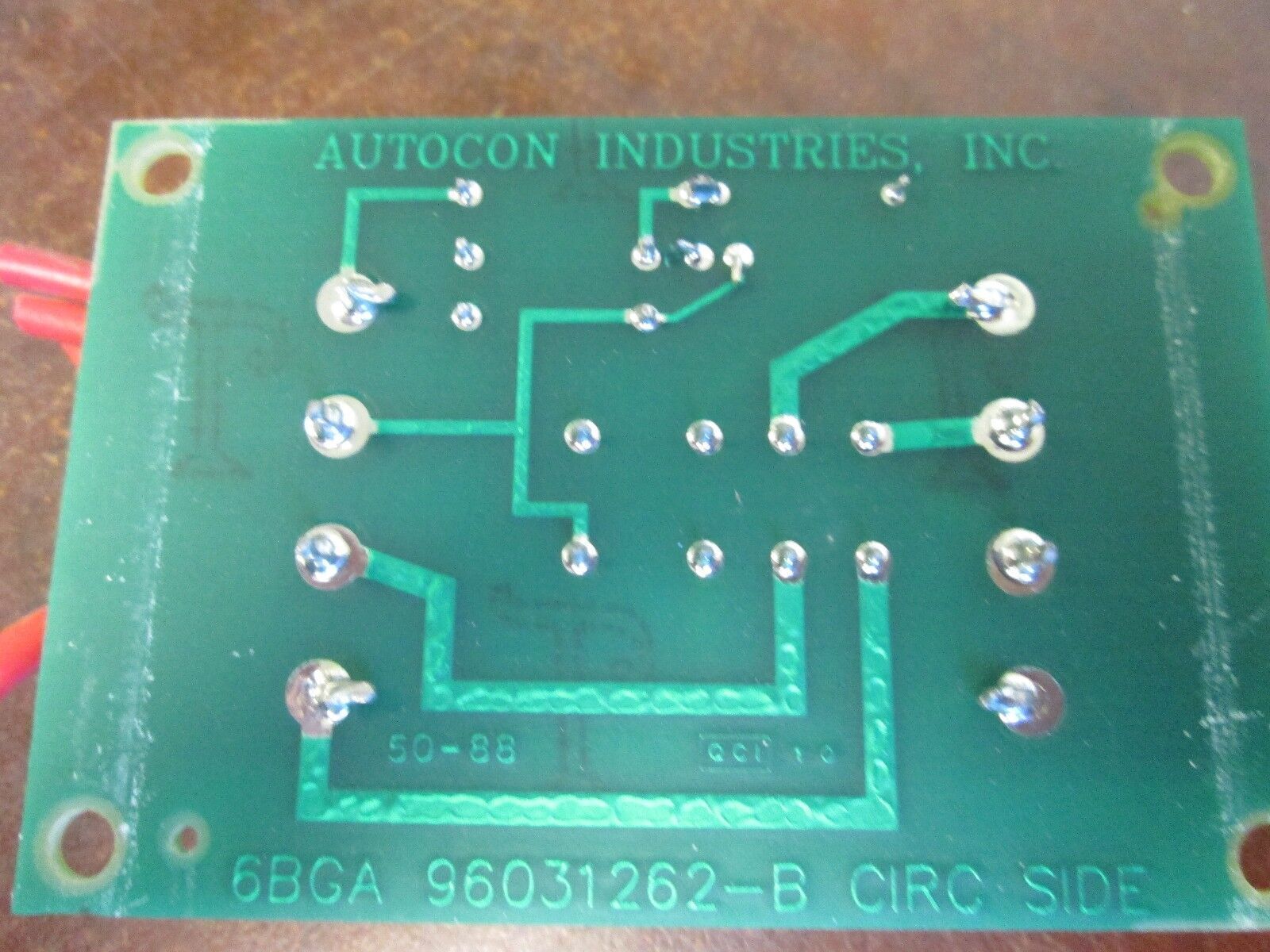 Autocon Control Board 6BGA 96031262-B NO/NC Used