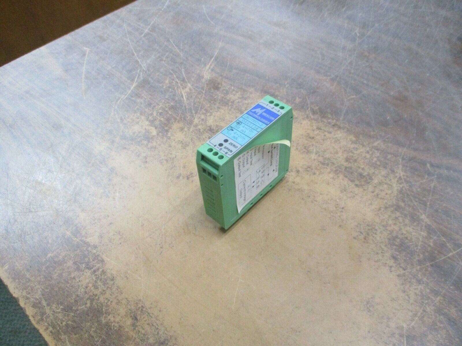 Mescon Technologies Isotec-2 Power Module 0441134 4-20-50mA Used