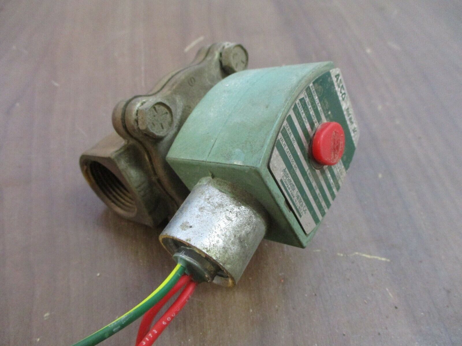Asco Solenoid Valve 8210G9 5-125 PSI Used