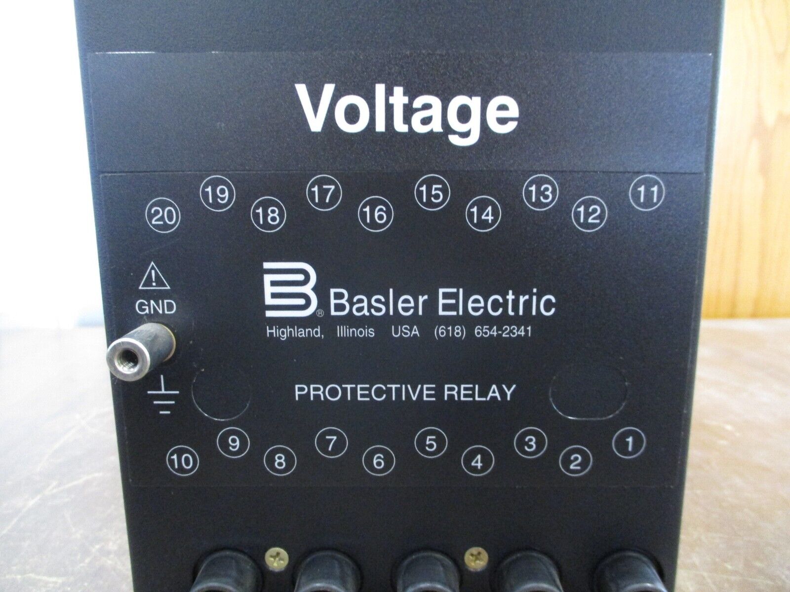 Basler Electric BE1-27/59 Under/Over Voltage Relay A3FE1LA0N1F Rev. V Used
