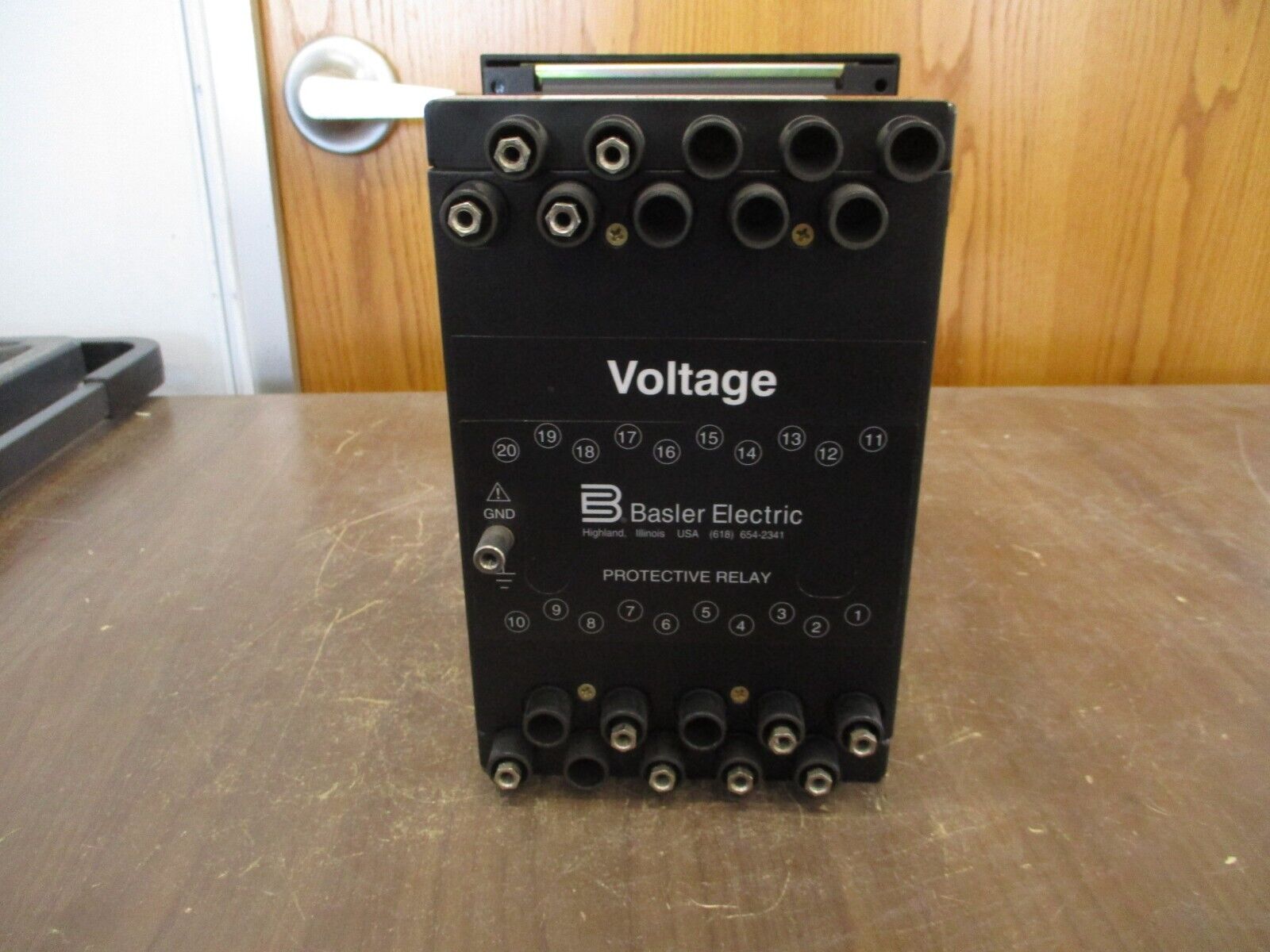 Basler Electric BE1-27/59 Under/Over Voltage Relay A3FE1LA0N1F Rev. V Used