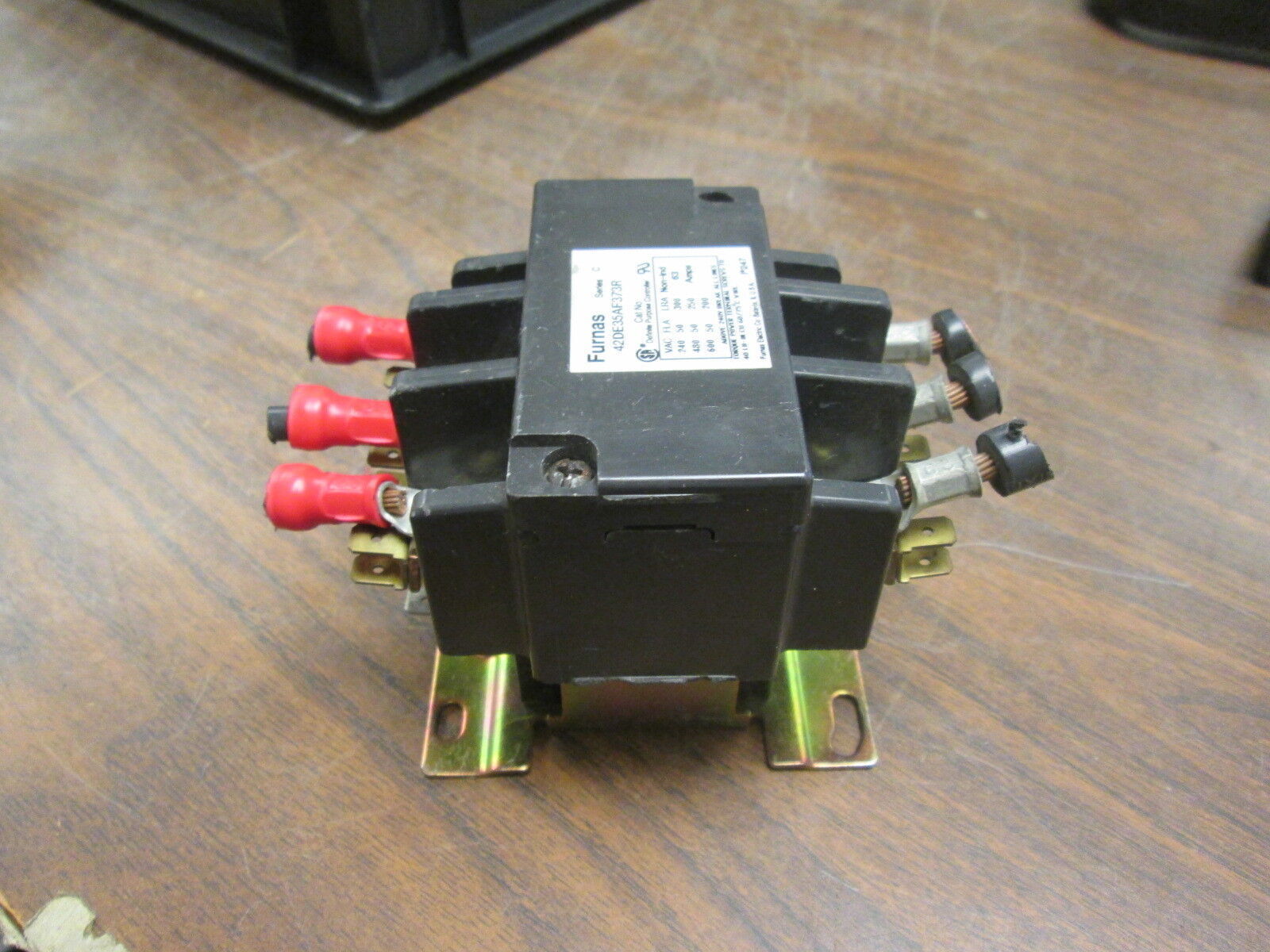 Furnas Contactor 42DE35AF373R 120V Coil 63A Used