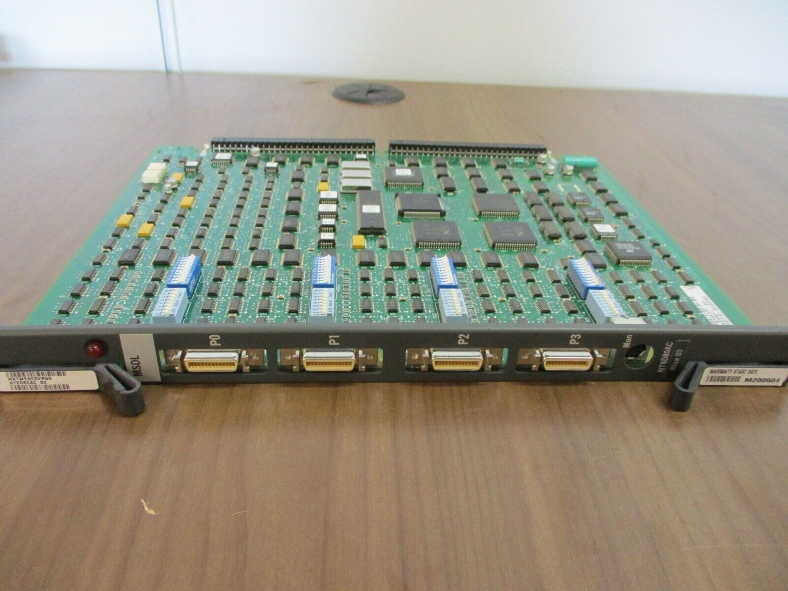 Nortel, Meridian Peripheral Signaling card, Part #:QPC43R, used