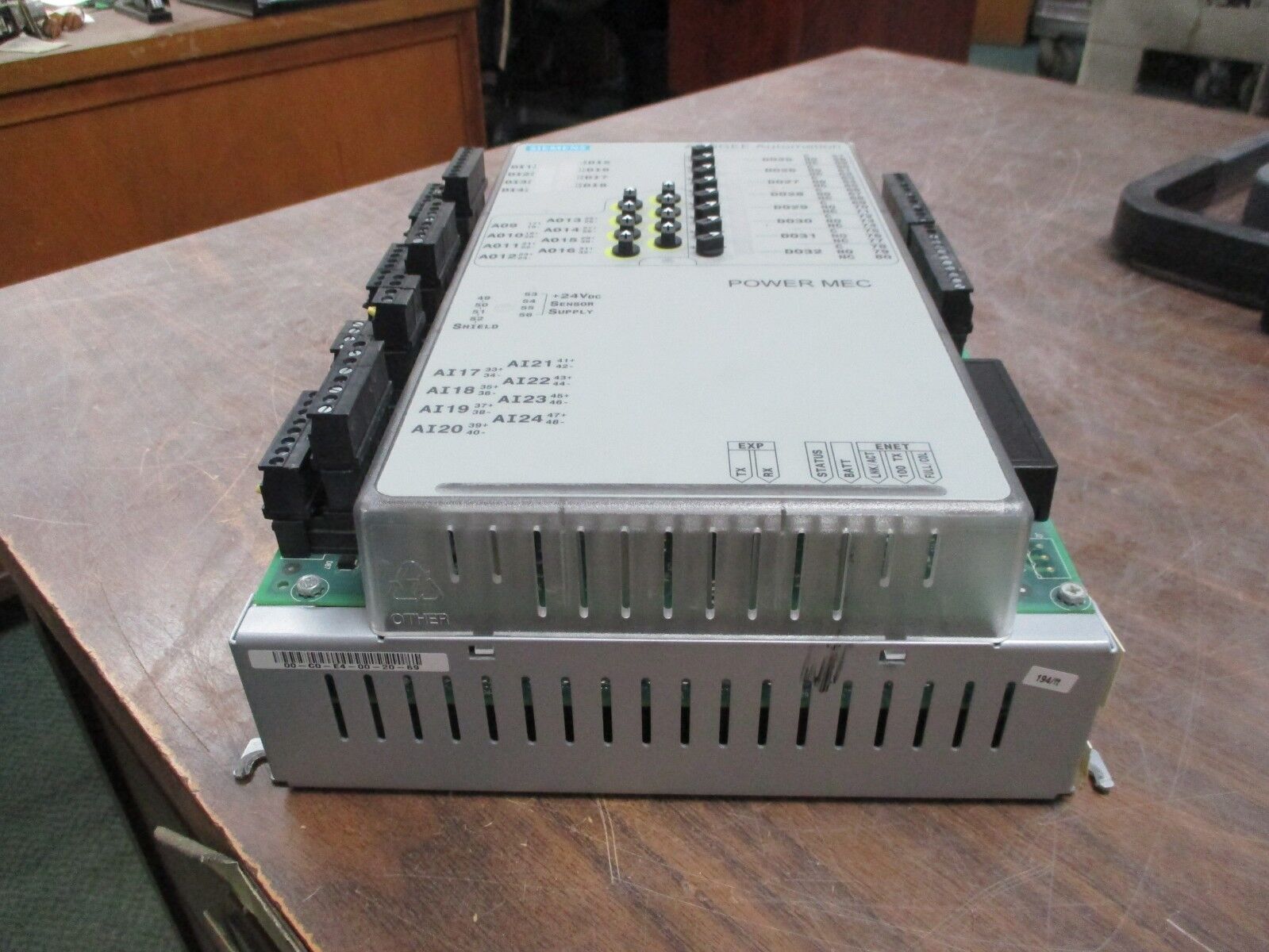 Siemens APOGEE Automation Model 1210 E Power MEC 549-627 PXM, HOA, ENET Used