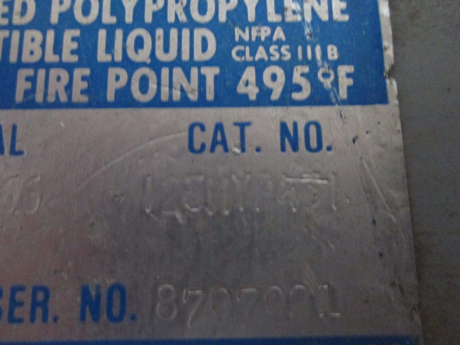 Eccol Eccovar Power Capacitor 125MYP431 125 KVAR 480V 3Ph 60Hz Used