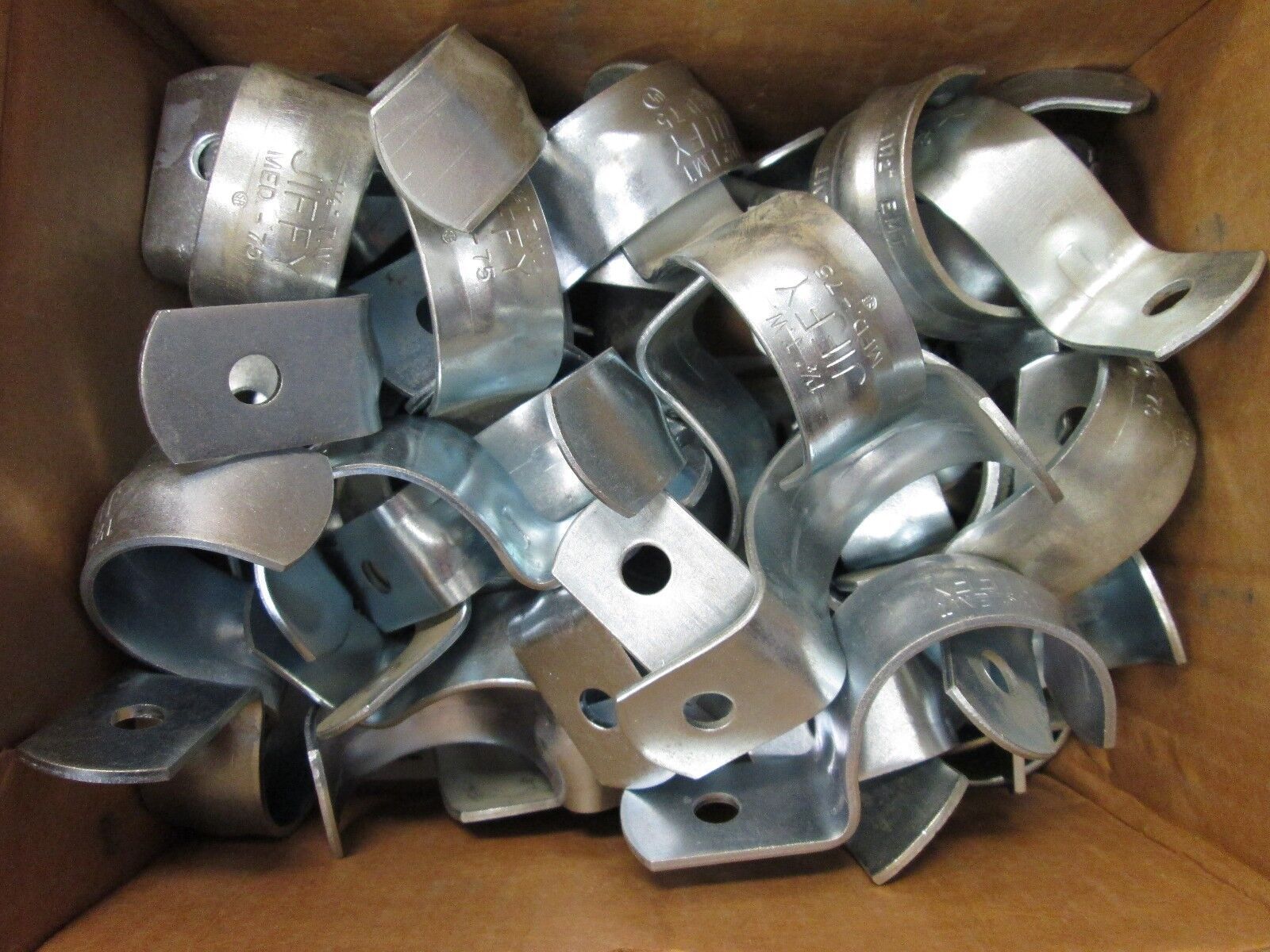 Minerallac Jiffy Clips MED-75 Size 1-1/2" *Box of 50* New Surplus