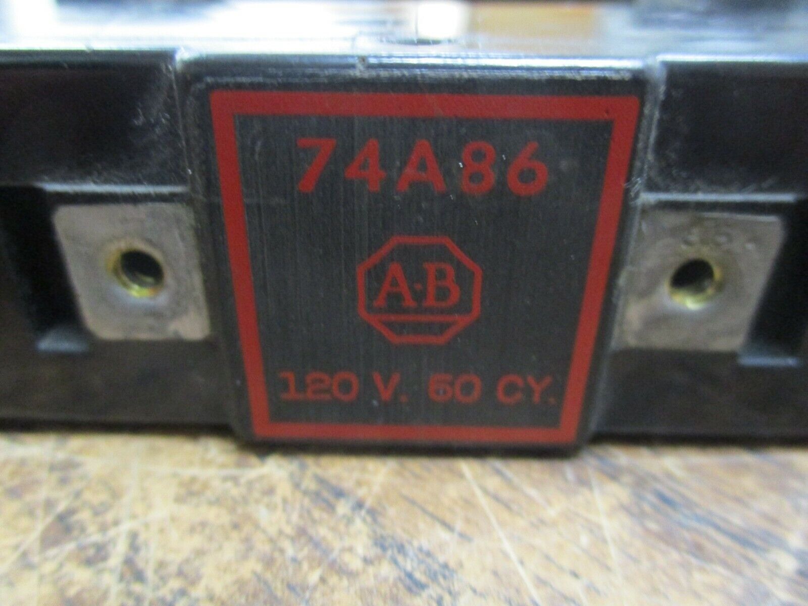 Allen-Bradley Magnetic Coil 74A86 120V @ 60Hz 110V @ 50Hz Used