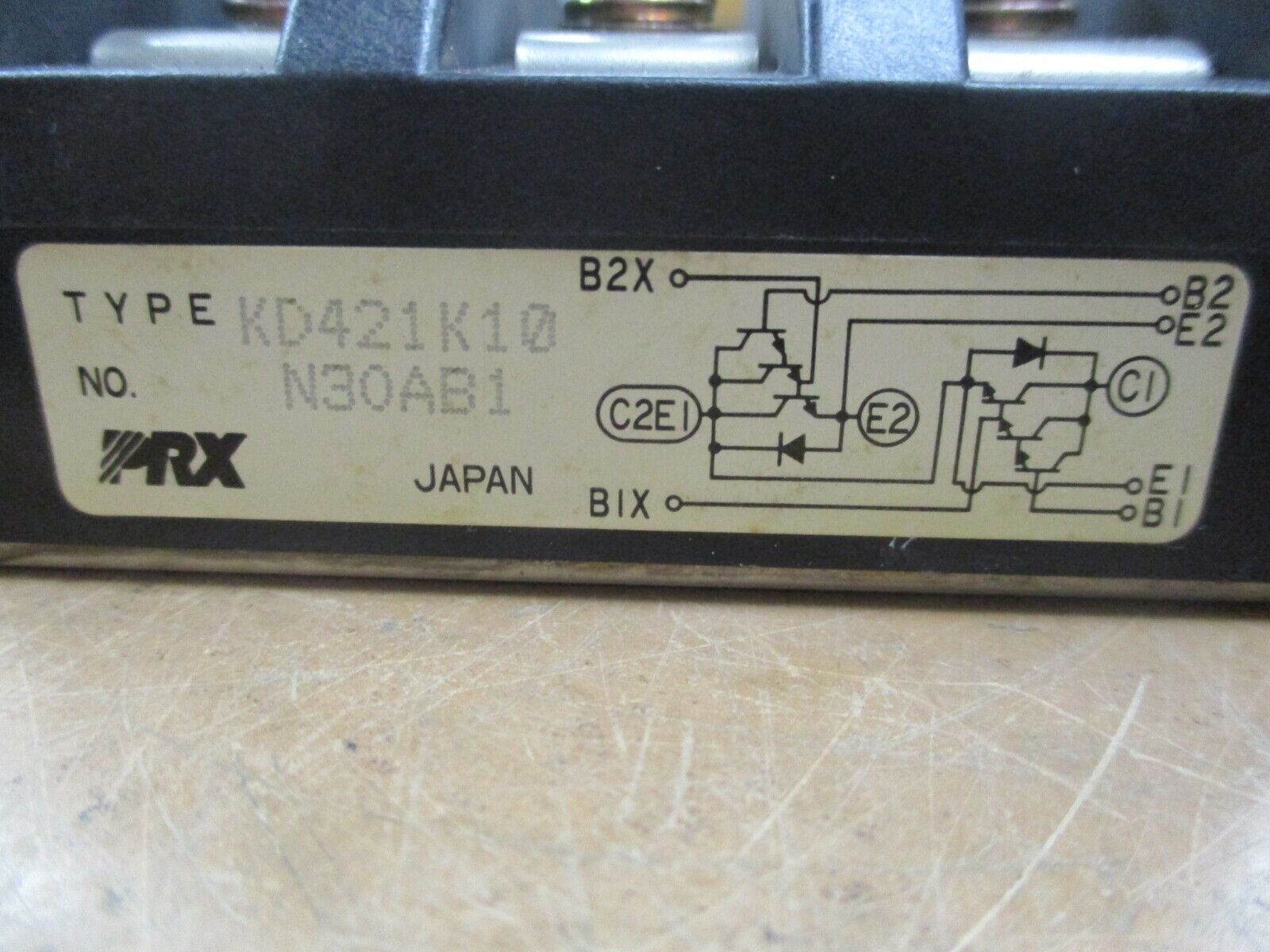 PRX Power Transistor Module KD421K10 Used