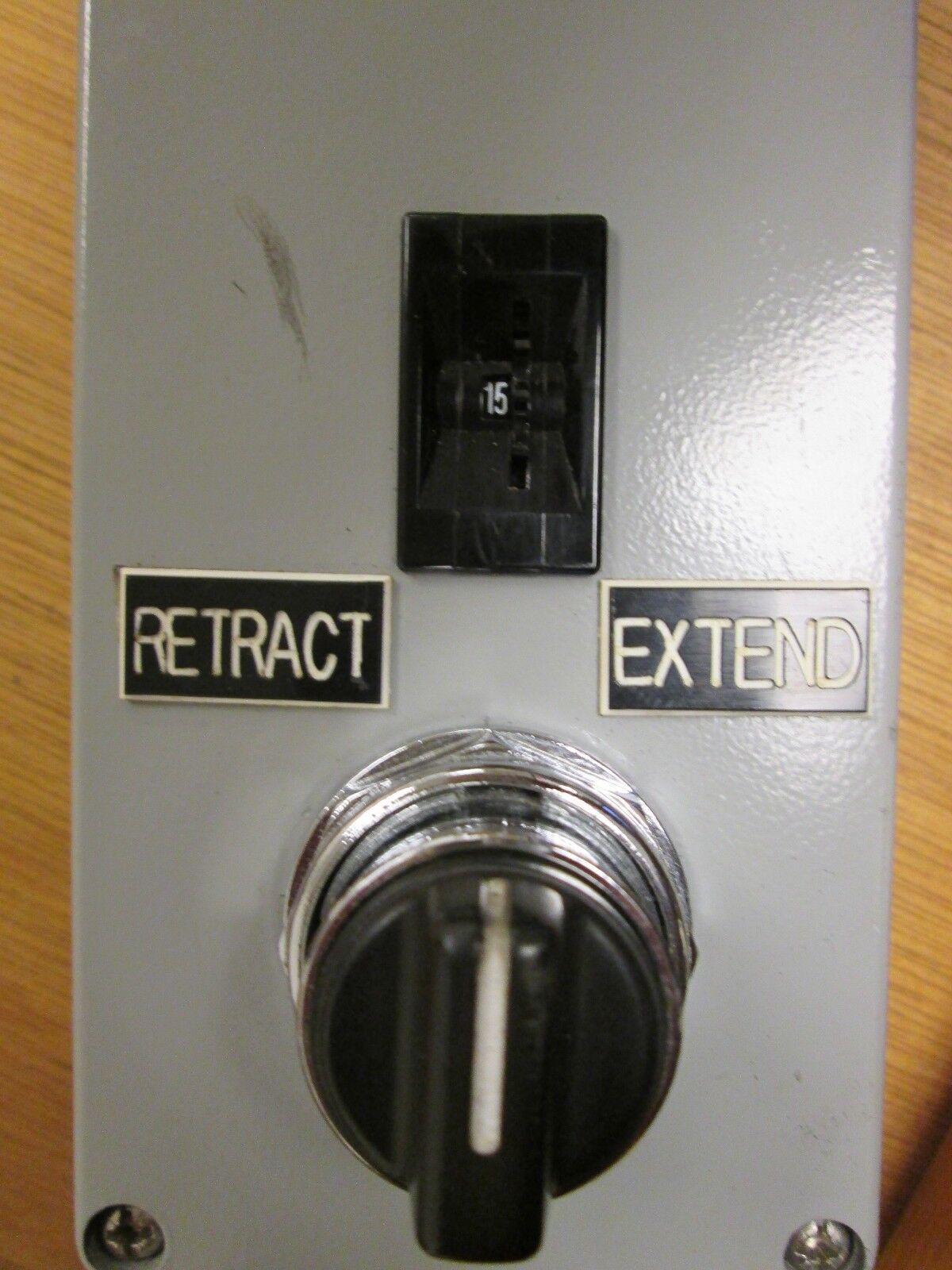 Button Station Springloaded 2 Position Switch 15 Count Counter Used