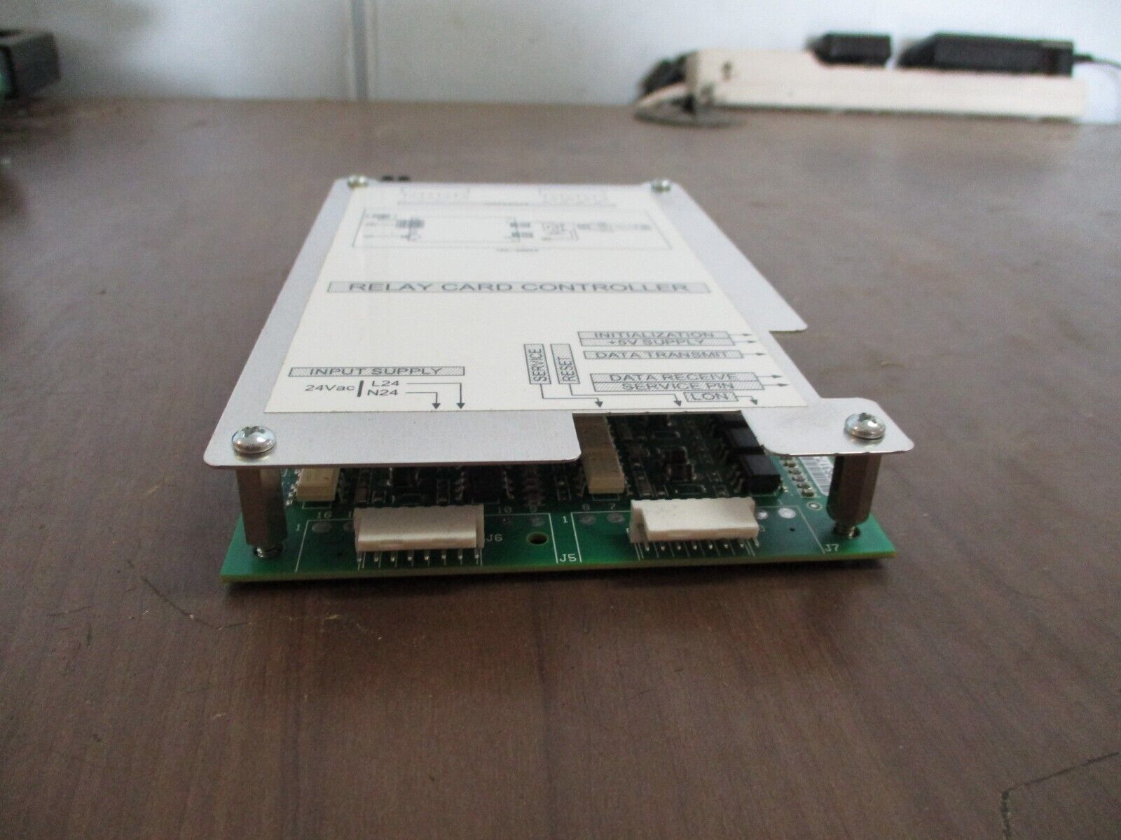 Gentec Relay Card Controller 36317-01 AB Used