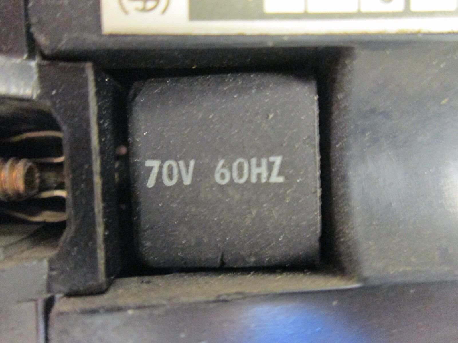 Square D Control Relay 8501G020 10A 0-277V 70V Coil Used