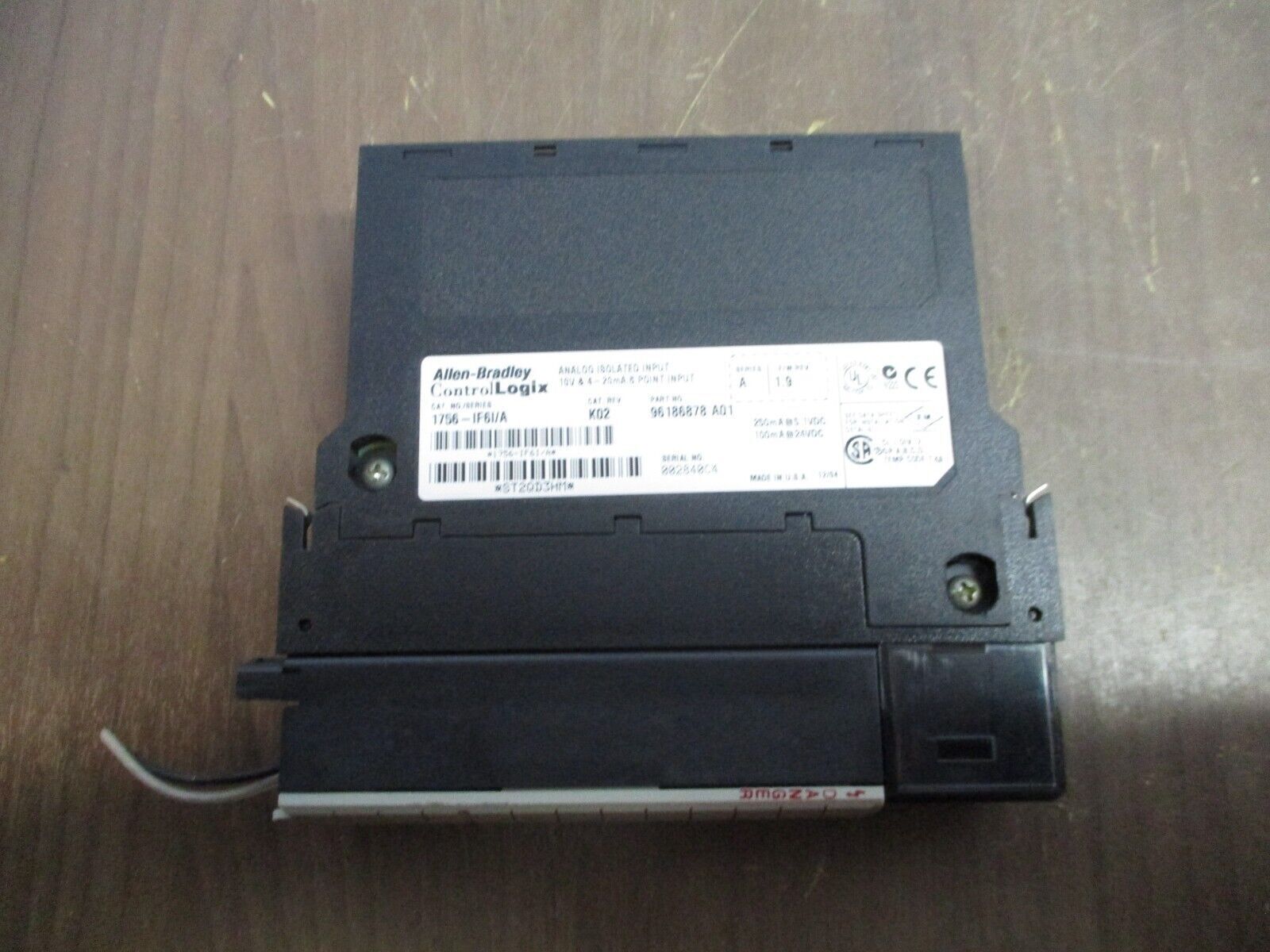 Allen-Bradley ControlLogix Analog Isolated Input Module 1756-IF6I Ser. A 6PT 10V