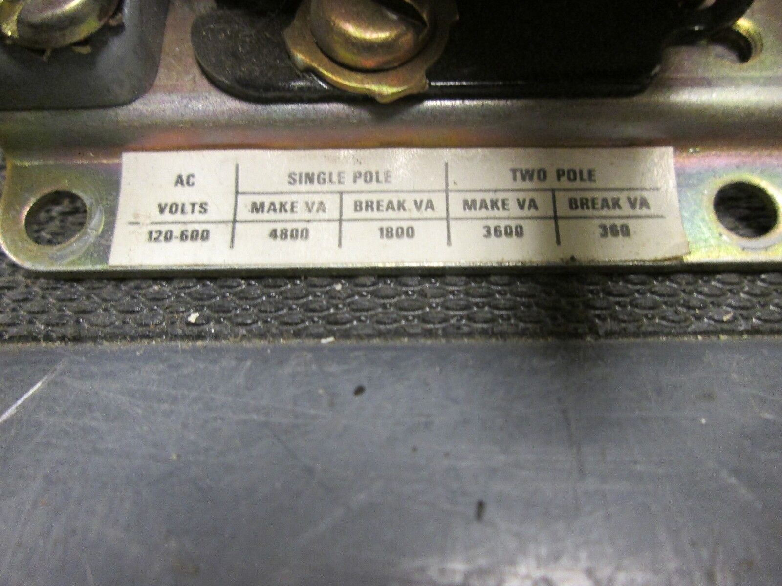 Square D Timing Relay 9050A0100 600V 480V Coil Used
